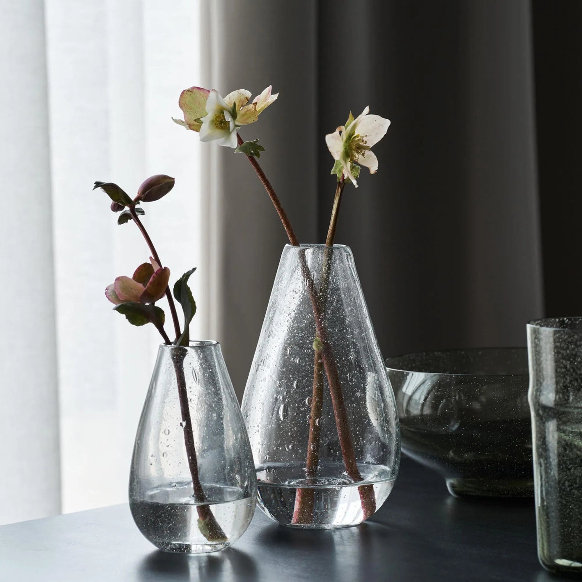 Vase, HDClera, Klar in Klar präsentiert im Onlineshop von KAQTU Design AG. Vase ist von House Doctor