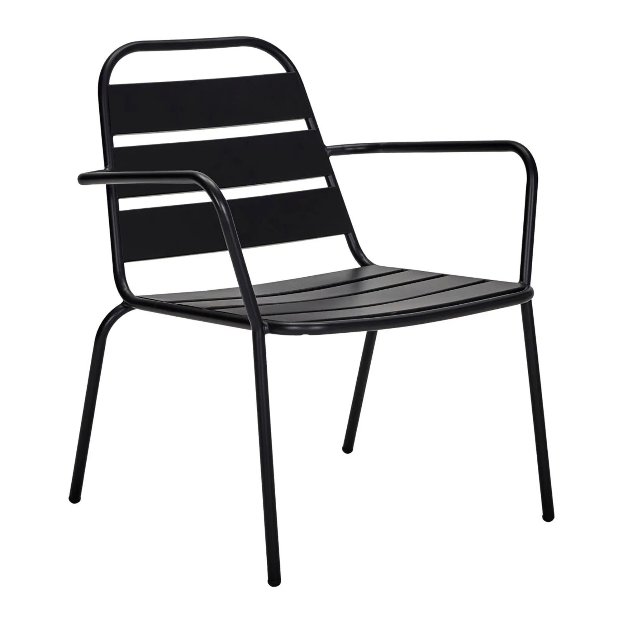 Lounge-Sessel, HDHelo, Schwarz in Schwarz präsentiert im Onlineshop von KAQTU Design AG. Outdoor-Sessel ist von House Doctor