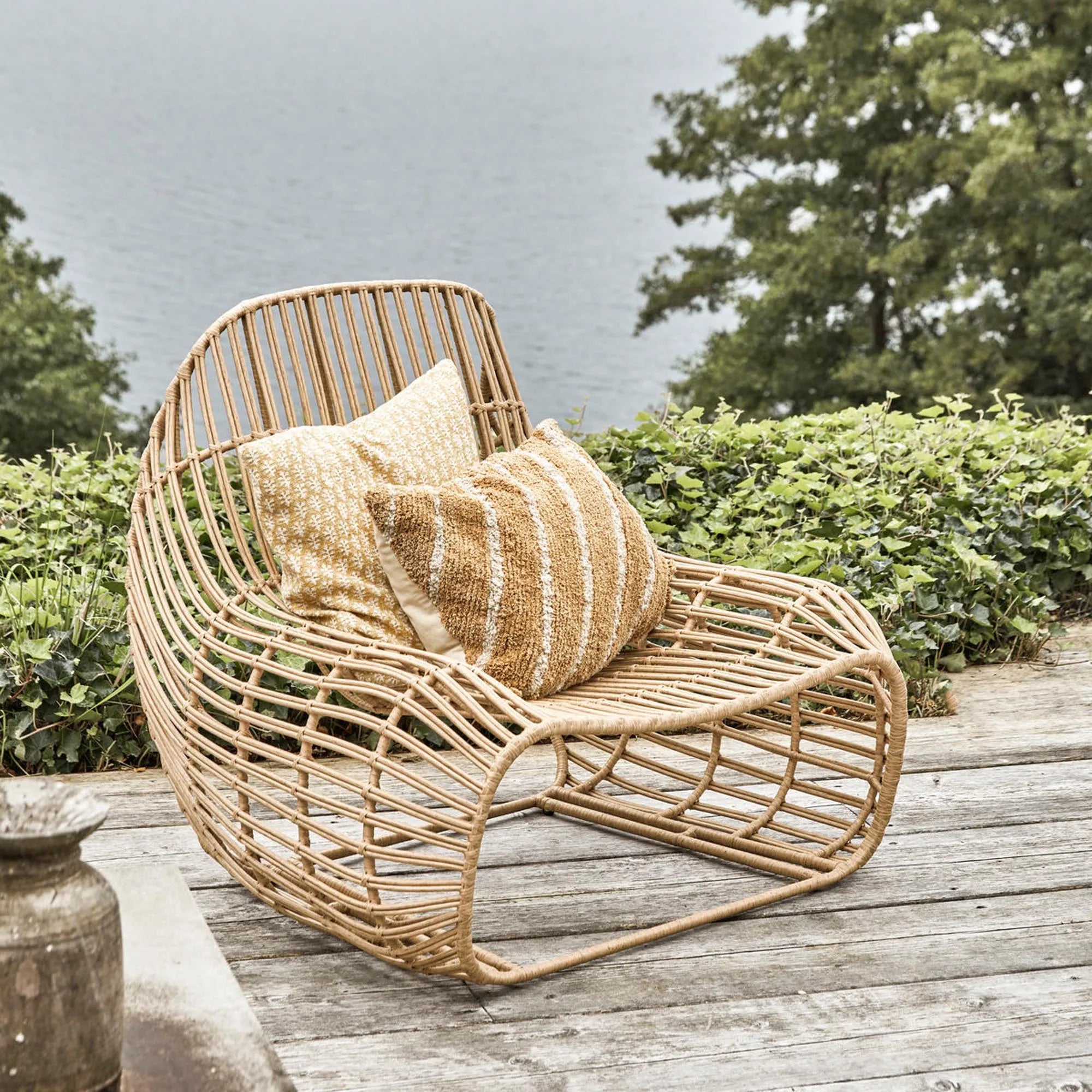 Lounge-Sessel, HDRelax, Natur in Natur präsentiert im Onlineshop von KAQTU Design AG. Outdoor-Sessel ist von House Doctor