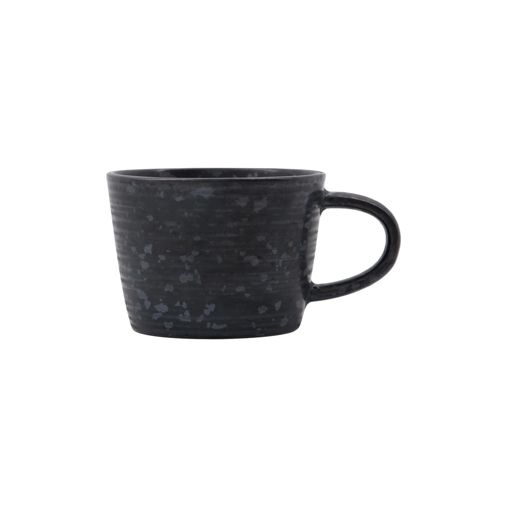 Kaffeetasse mit Untertasse, HDPion, Schwarz/Braun in Schwarz/Braun präsentiert im Onlineshop von KAQTU Design AG. Kaffeetassen ist von House Doctor