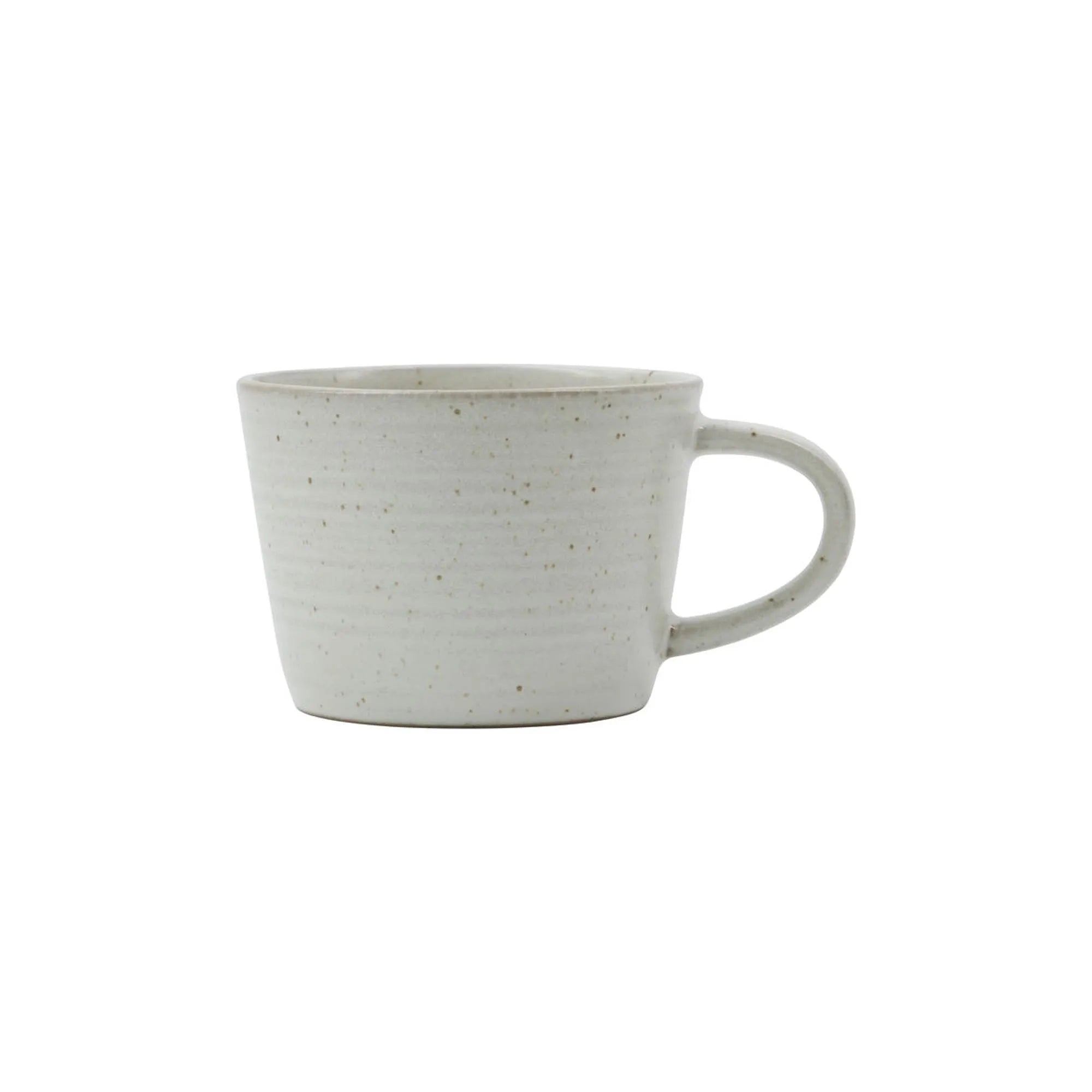 Kaffeetasse mit Untertasse, HDPion, Grau/ weiß in Grau/ weiß präsentiert im Onlineshop von KAQTU Design AG. Kaffeetassen ist von House Doctor