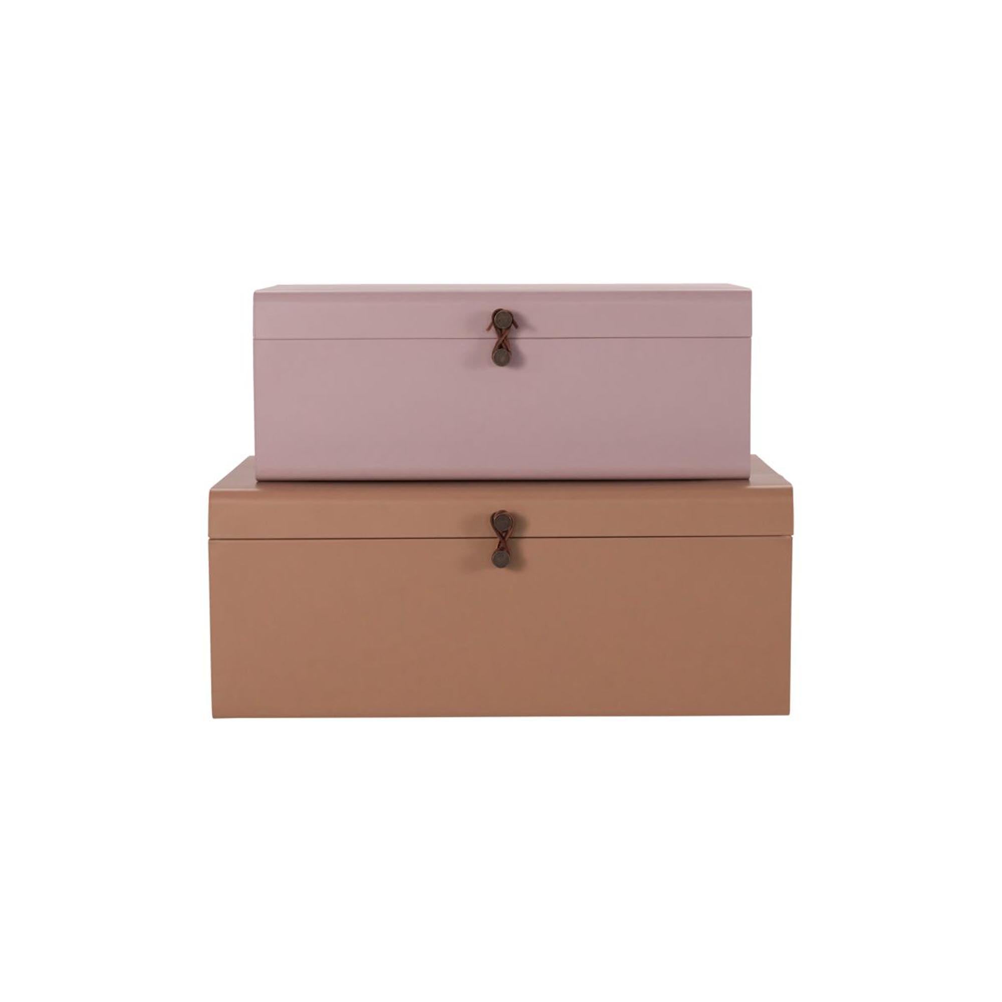 Aufbewahrung, HDMetal, Beige/Rose in Beige/Rose präsentiert im Onlineshop von KAQTU Design AG. Aufbewahrungsbox ist von House Doctor