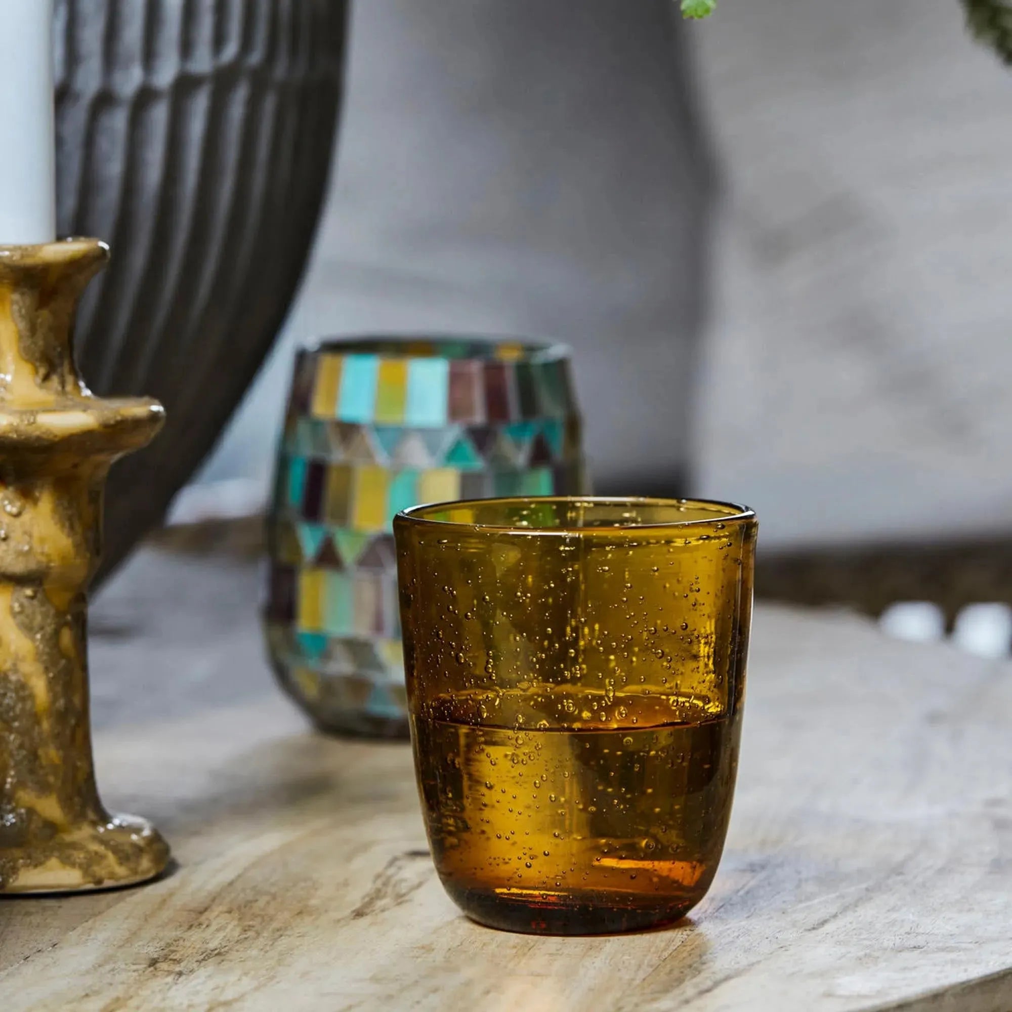 Glas, HDRaba, Amber in Amber präsentiert im Onlineshop von KAQTU Design AG. Glas ist von House Doctor