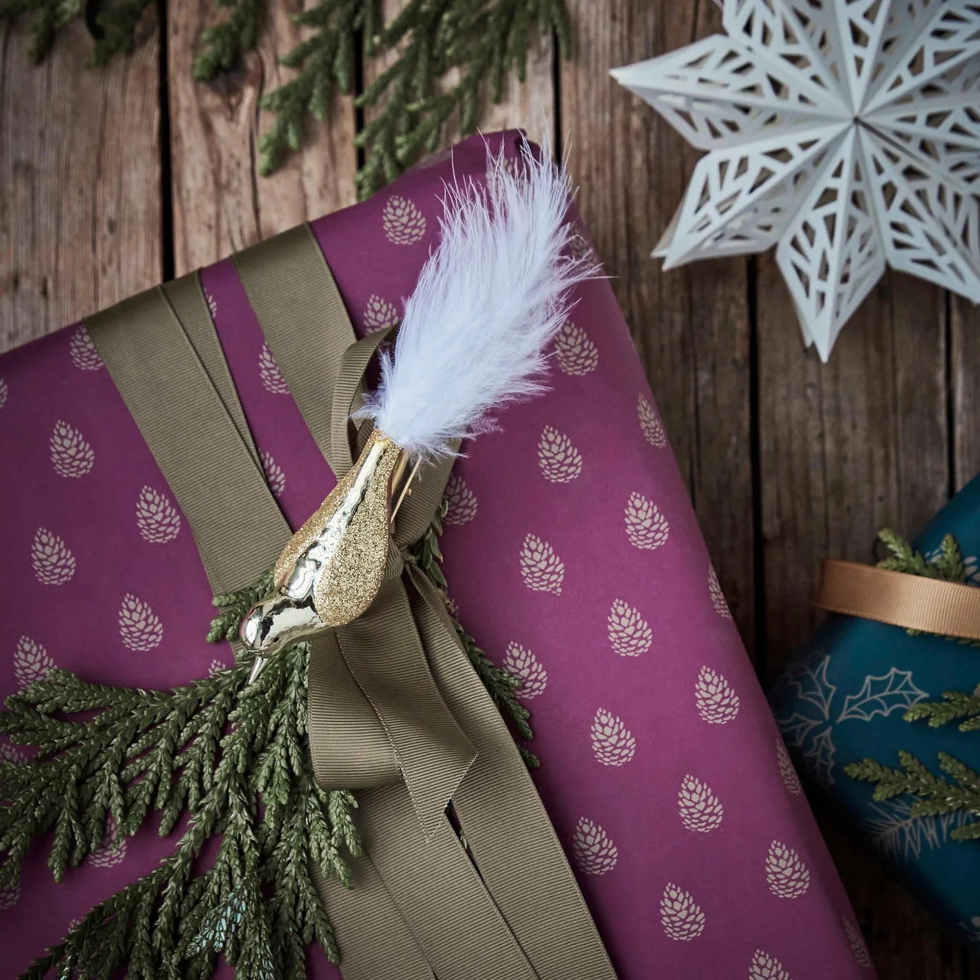 Ornamente, HDSafar, Gold in Gold präsentiert im Onlineshop von KAQTU Design AG. Weihnachtszubehör ist von House Doctor