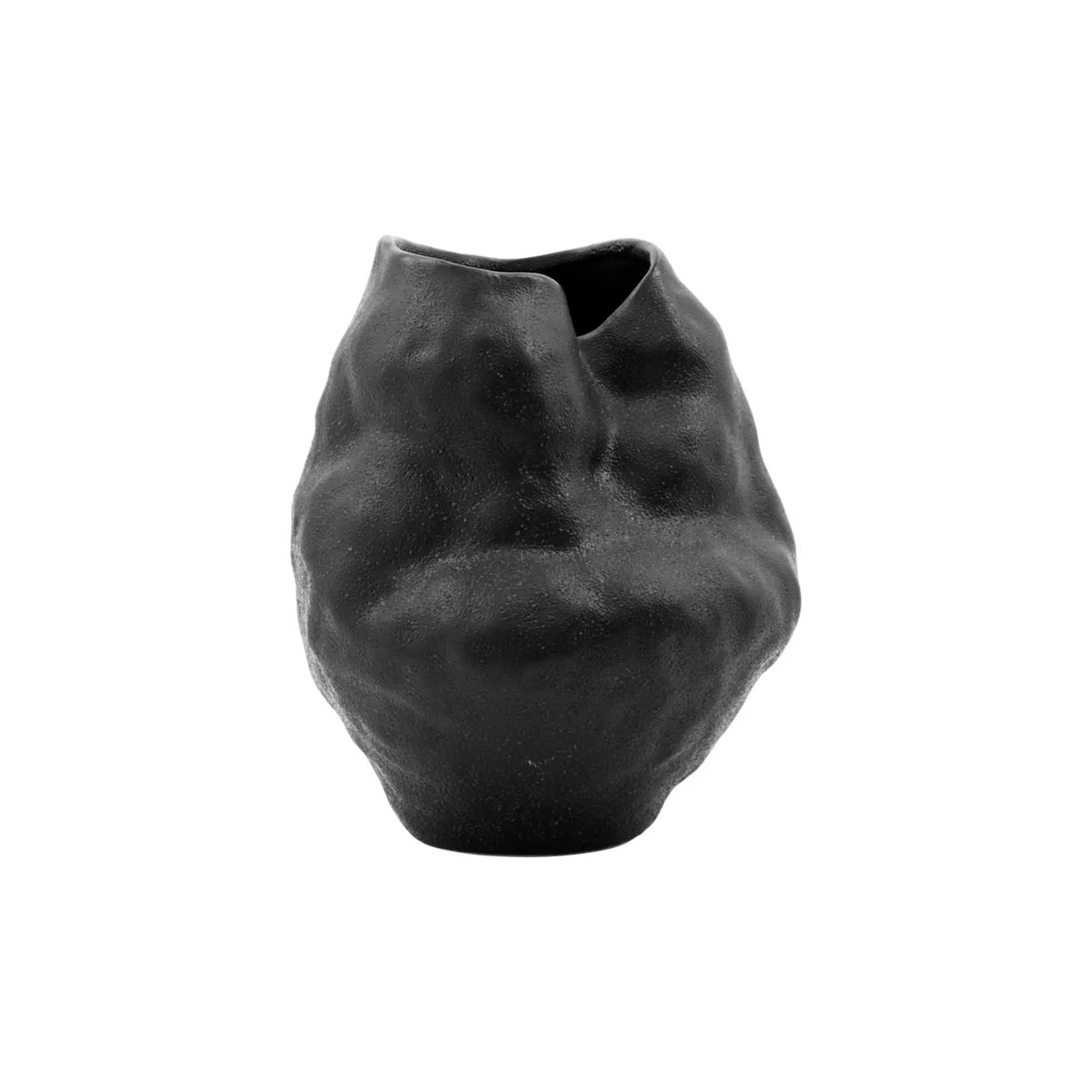 Vase, HDFomu, Schwarz in Schwarz präsentiert im Onlineshop von KAQTU Design AG. Vase ist von House Doctor