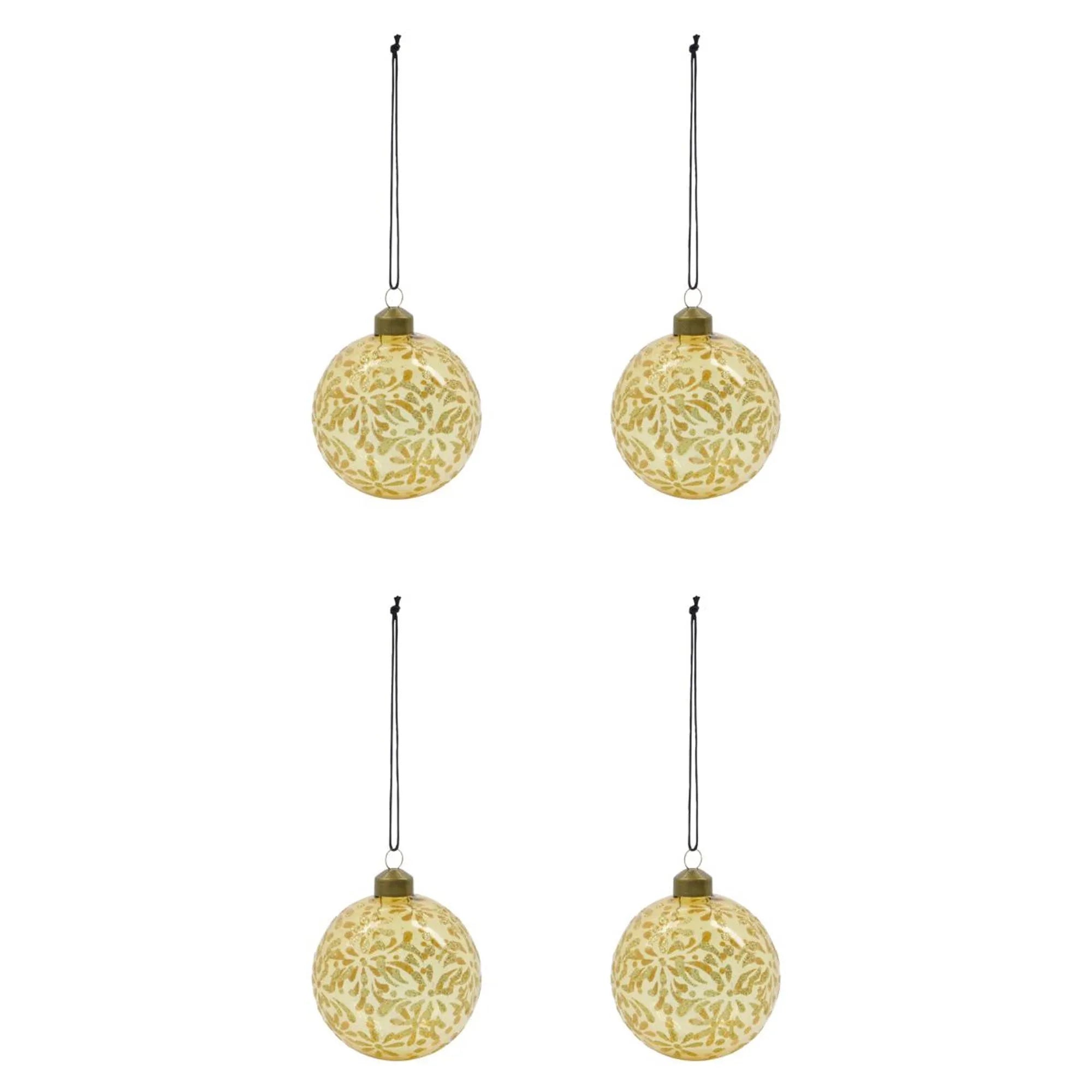 Ornamente, HDMente, Gold in Gold präsentiert im Onlineshop von KAQTU Design AG. Weihnachtszubehör ist von House Doctor