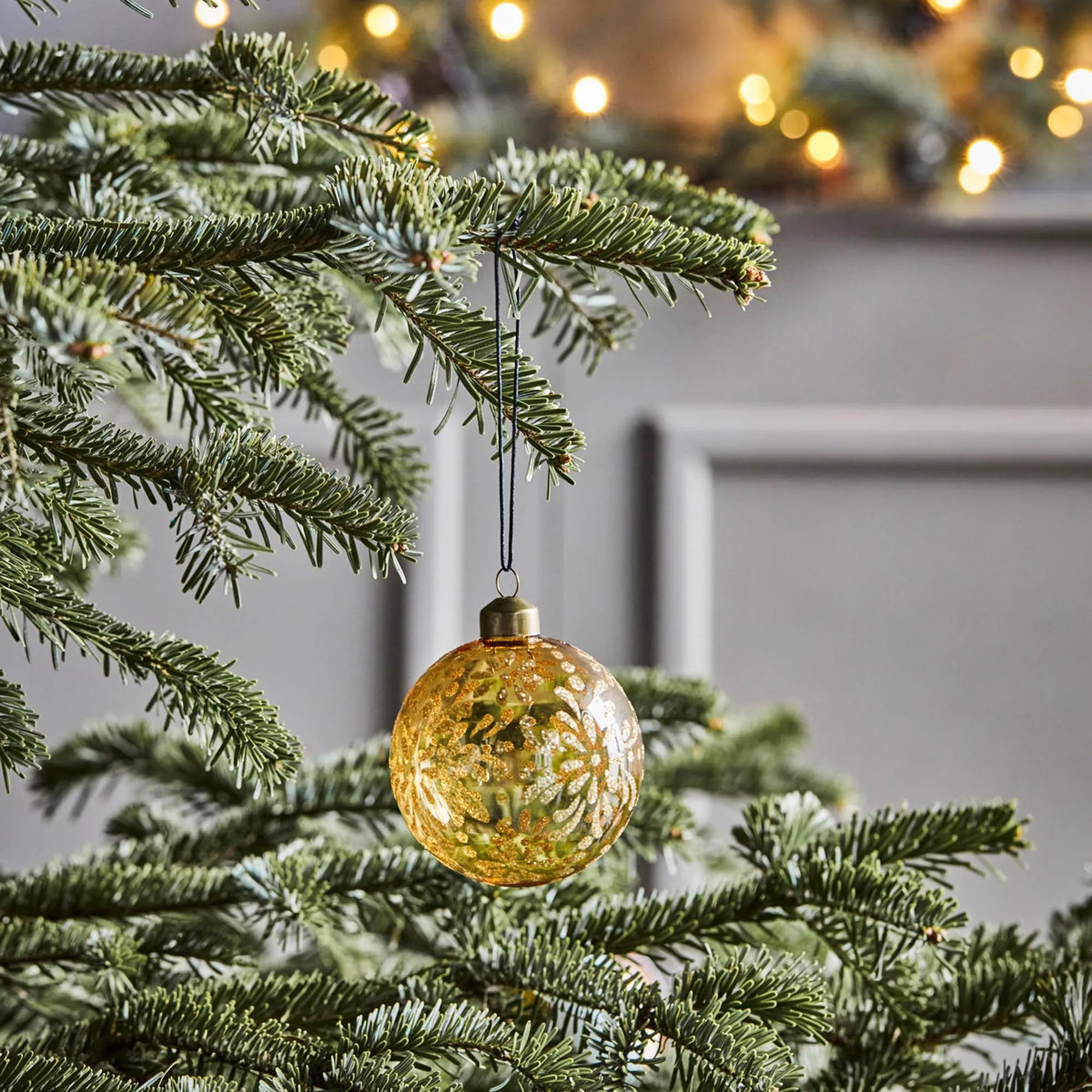 Ornamente, HDMente, Gold in Gold präsentiert im Onlineshop von KAQTU Design AG. Weihnachtszubehör ist von House Doctor