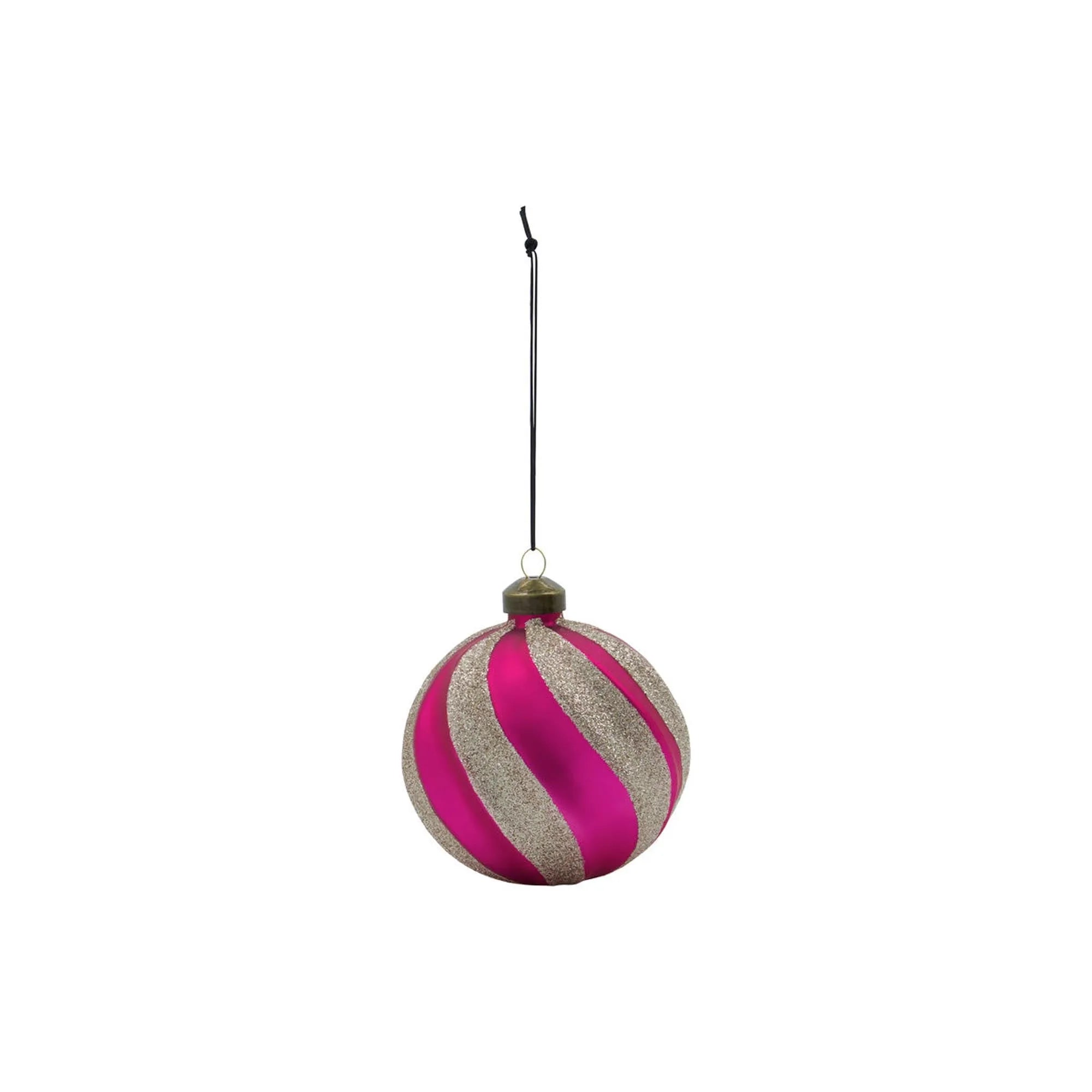 Ornamente, HDChun, Pink/Gold in Pink/Gold präsentiert im Onlineshop von KAQTU Design AG. Weihnachtszubehör ist von House Doctor