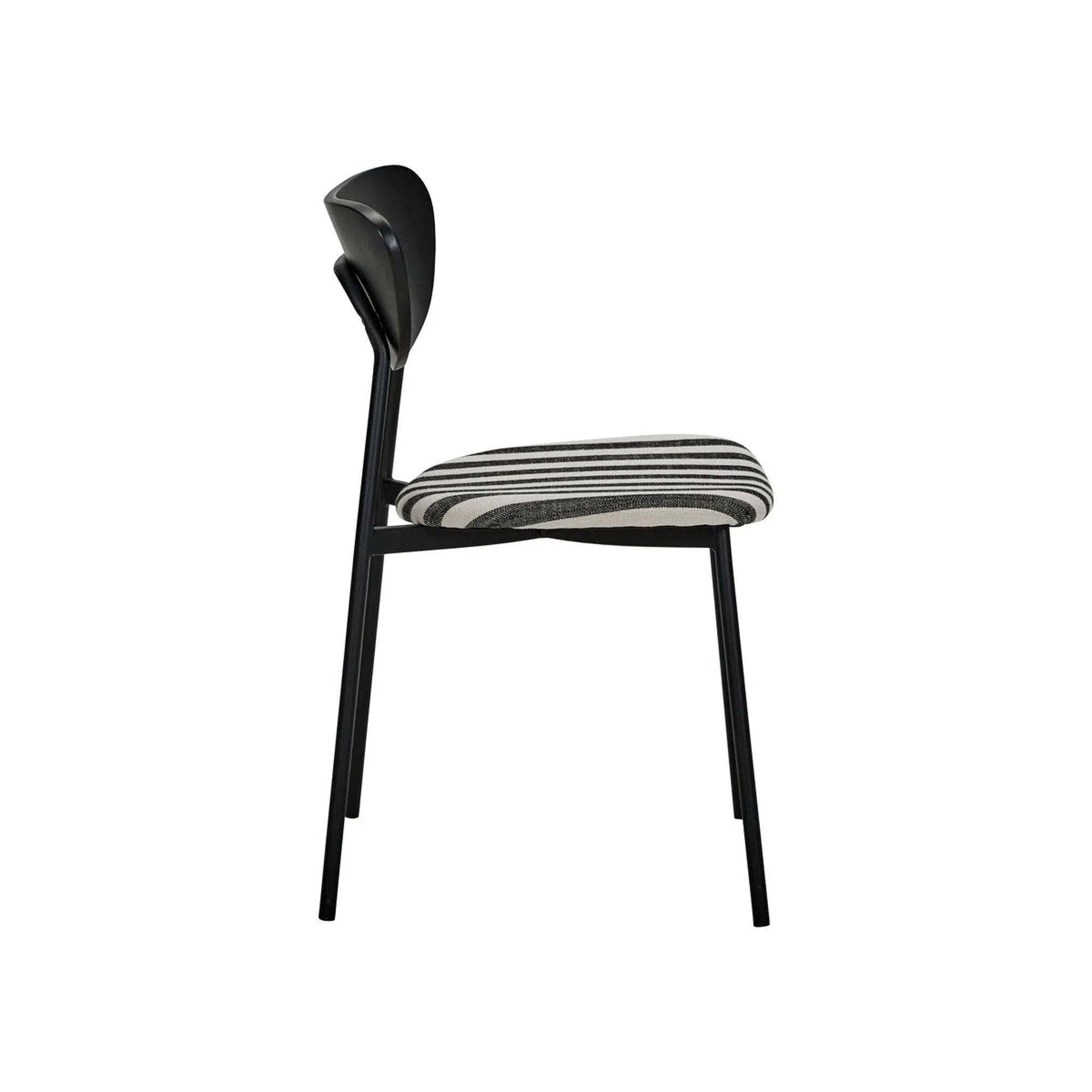 Chairs, HDMust, Schwarz/Off-Weiß in Schwarz/Off-Weiß präsentiert im Onlineshop von KAQTU Design AG. Stuhl ist von House Doctor