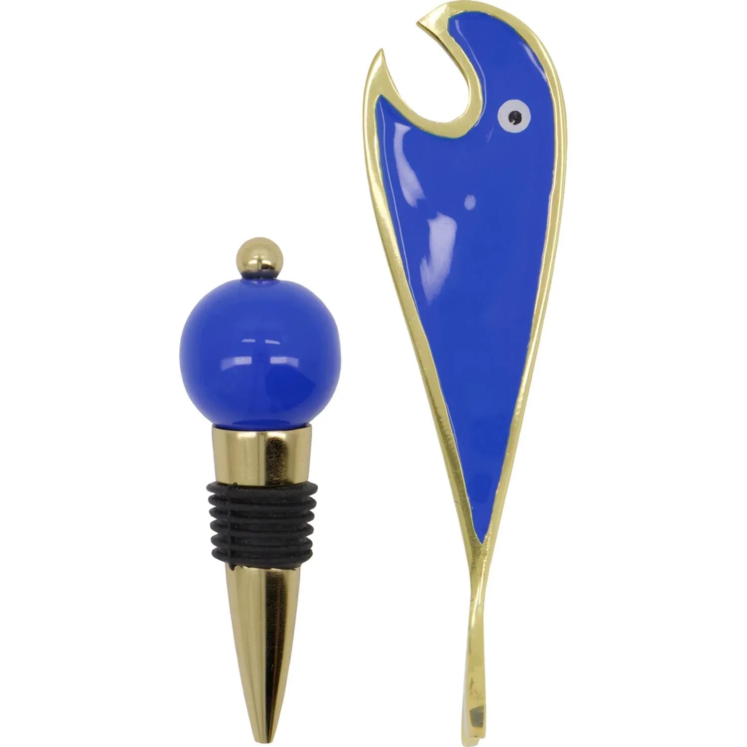 Bar-Zubehör, HDOpen, Gold;Blau in Gold, Blau präsentiert im Onlineshop von KAQTU Design AG. Barzubehör ist von House Doctor