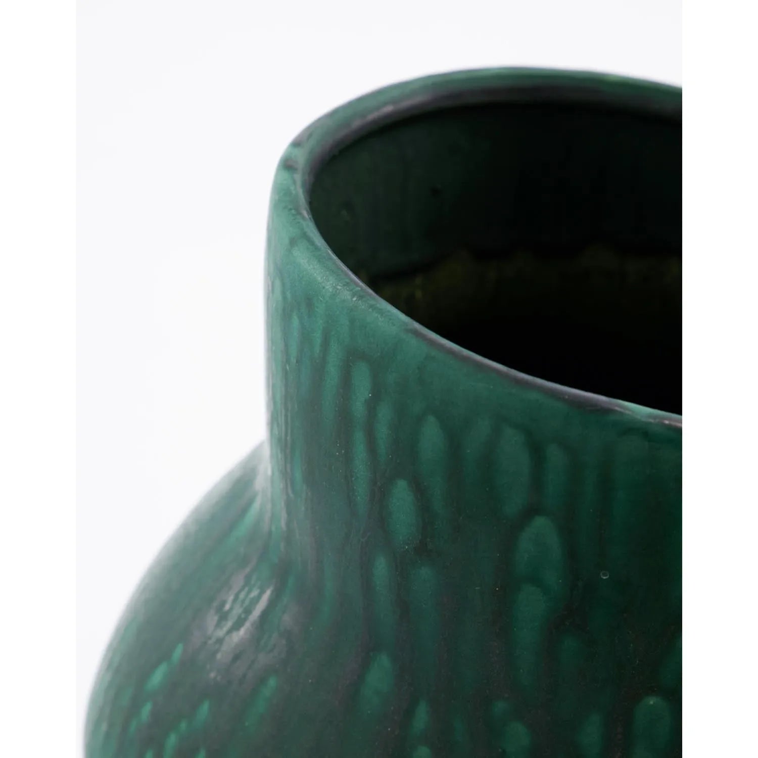 Vase, HDDisc, Grün in Grün präsentiert im Onlineshop von KAQTU Design AG. Vase ist von House Doctor