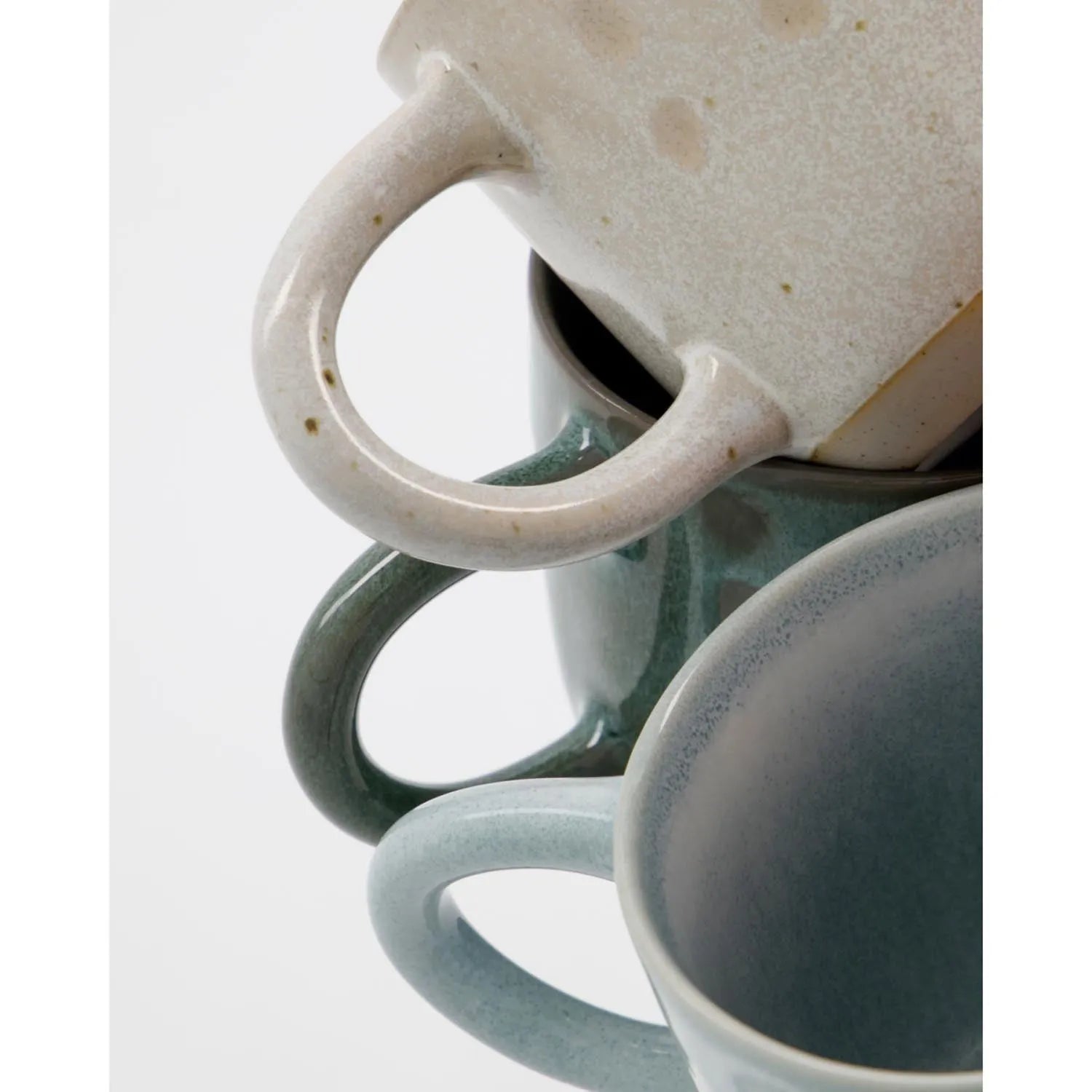 Tasse, HDLike, Beige;Grün;Blau in Beige, Grün, Blau präsentiert im Onlineshop von KAQTU Design AG. Tasse ist von House Doctor