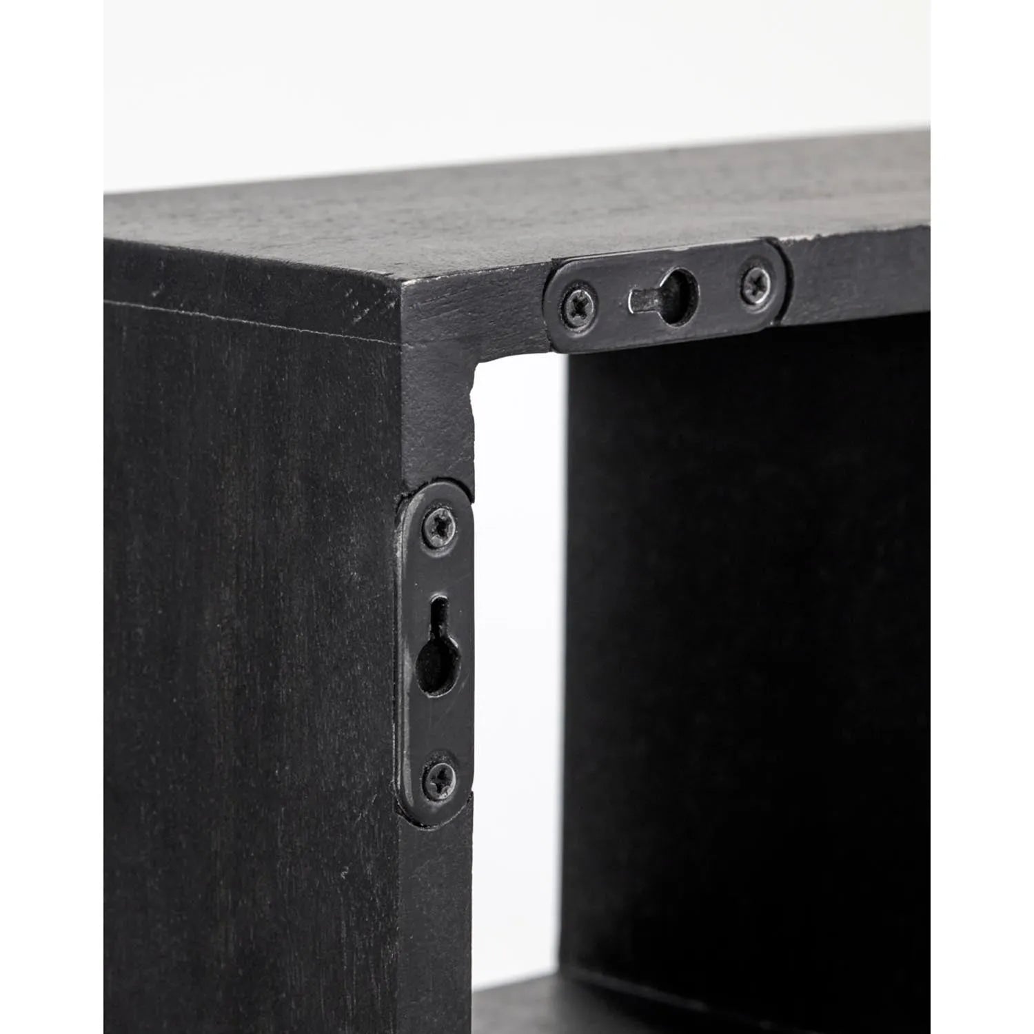 Regal, HDDisplay, Schwarz in Schwarz präsentiert im Onlineshop von KAQTU Design AG. Standregal ist von House Doctor