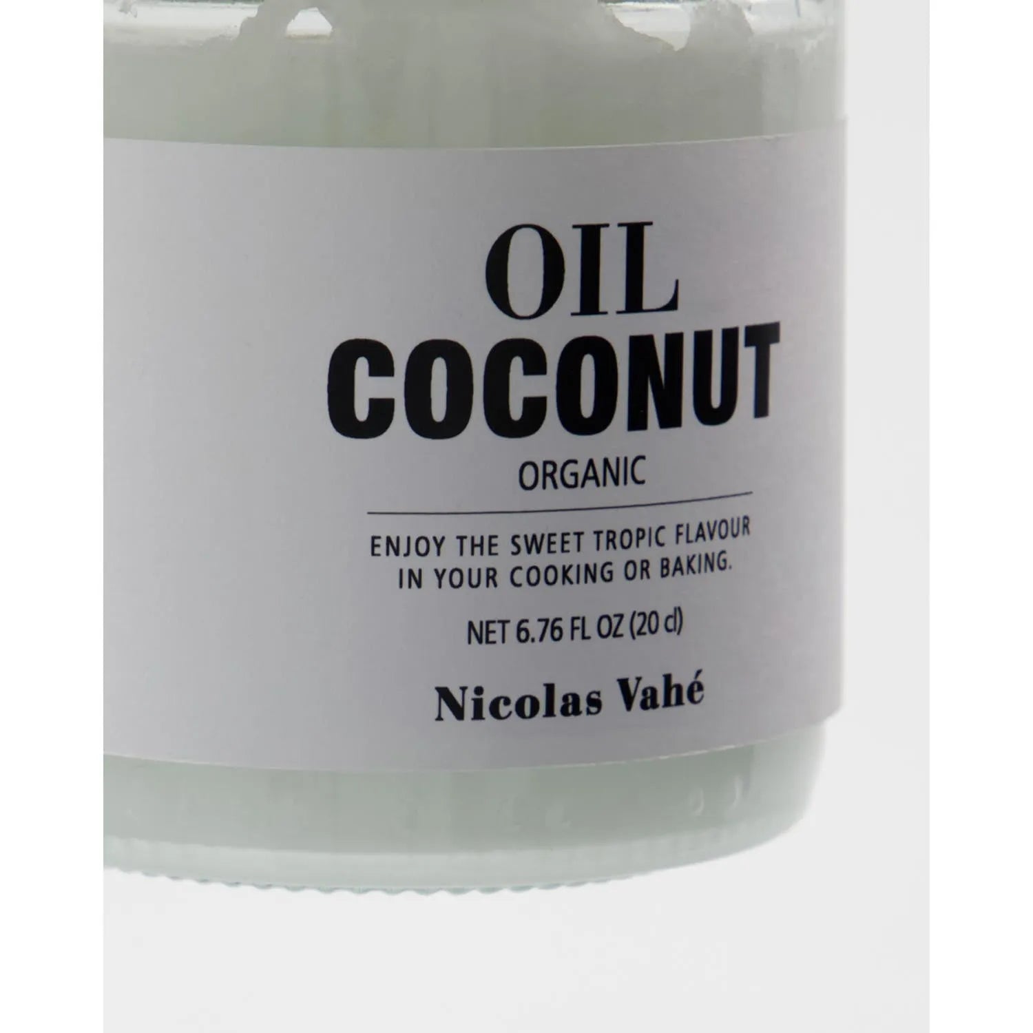 Nicolas Vahé, Organic coconut oil in Weiß präsentiert im Onlineshop von KAQTU Design AG. Lebensmittel ist von Nicolas Vahé