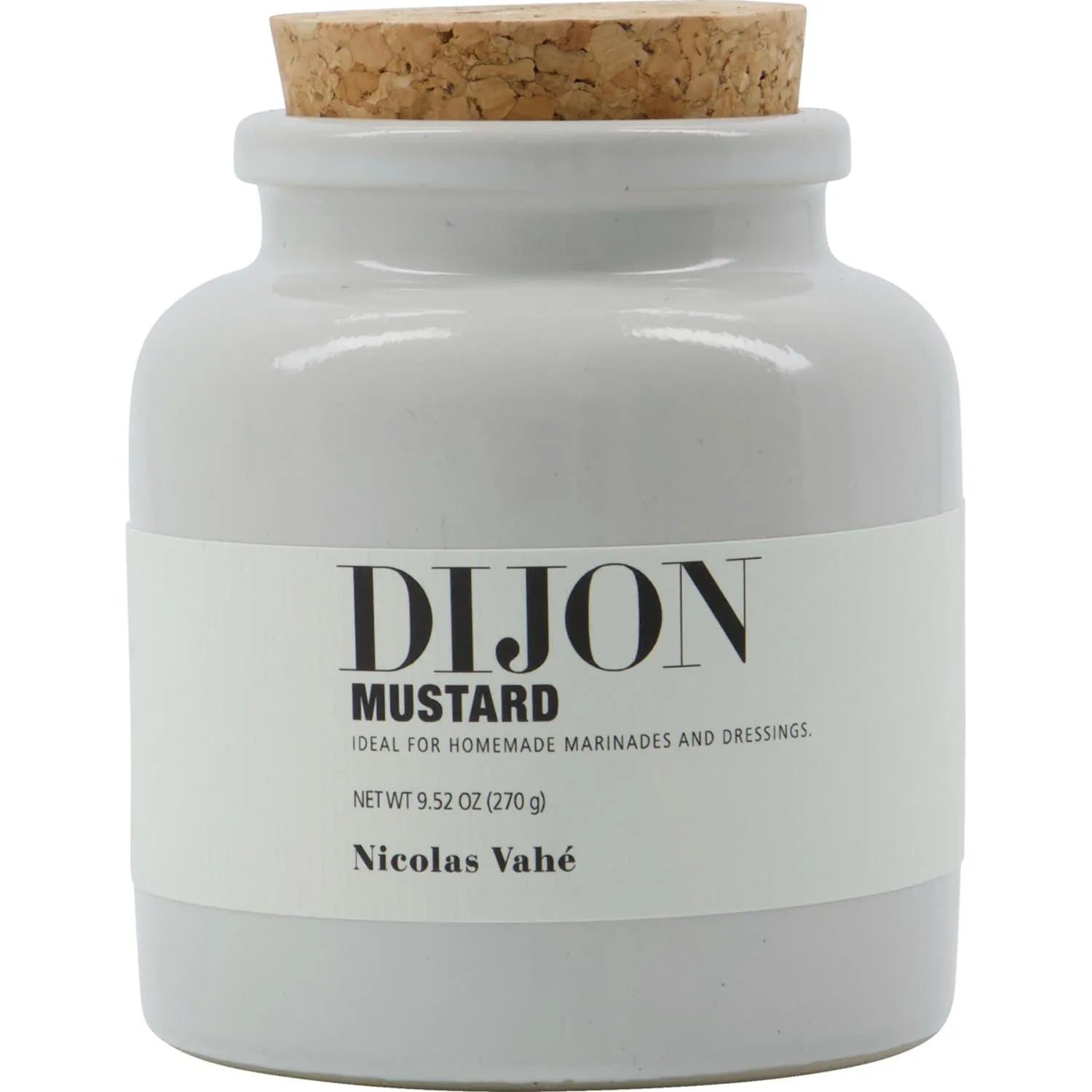 Dijon-Senf, Dijon mustard, 270 g in Weiß präsentiert im Onlineshop von KAQTU Design AG. Lebensmittel ist von Nicolas Vahé