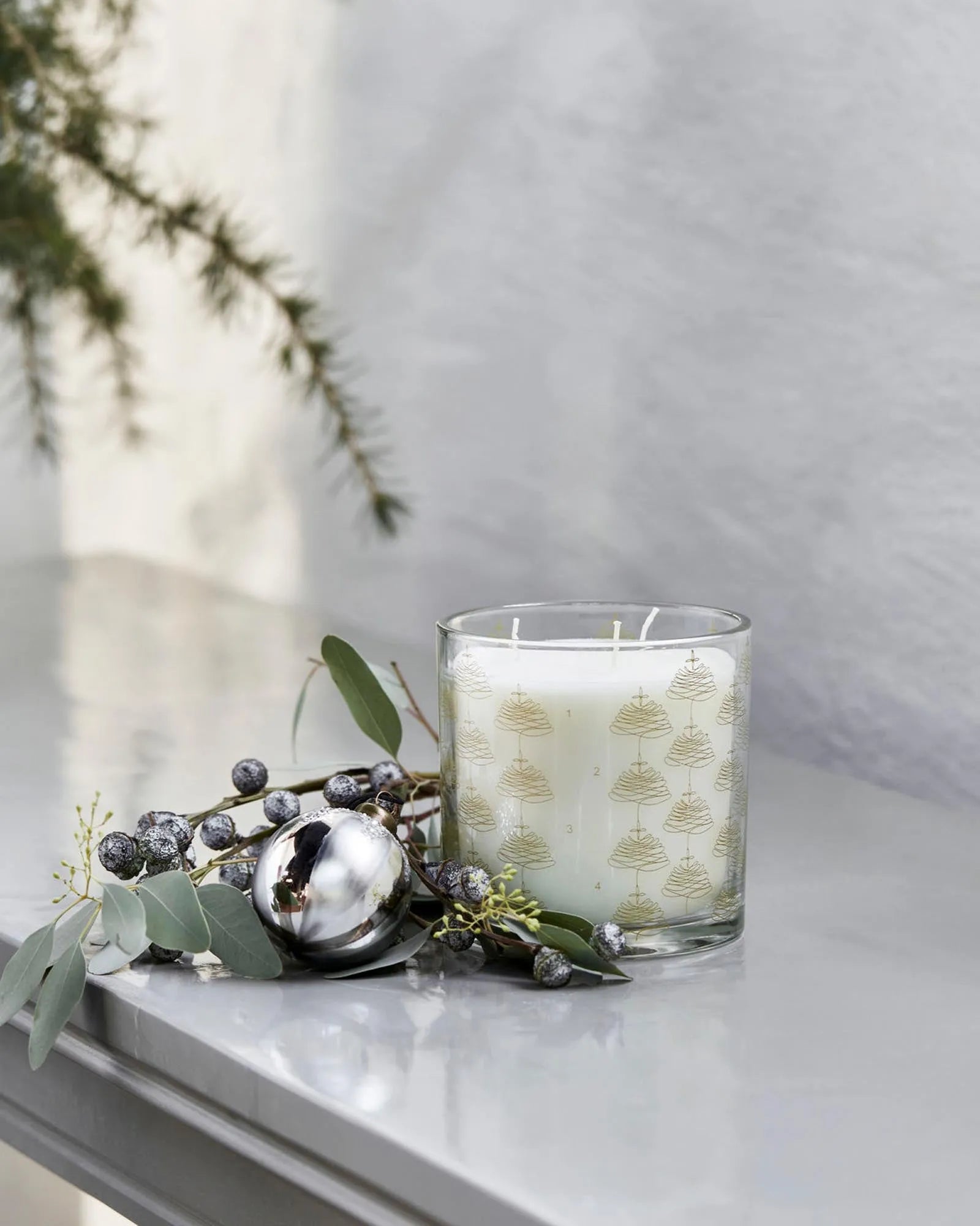 Kerze im Glas, Advent in Gold präsentiert im Onlineshop von KAQTU Design AG. Kerzen ist von House Doctor