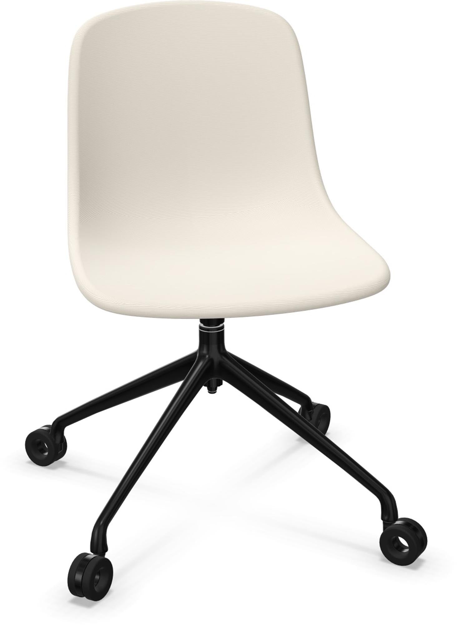 PURE LOOP MONO Swivel in Violett / Schwarz präsentiert im Onlineshop von KAQTU Design AG. Bürostuhl ist von Infiniti Design