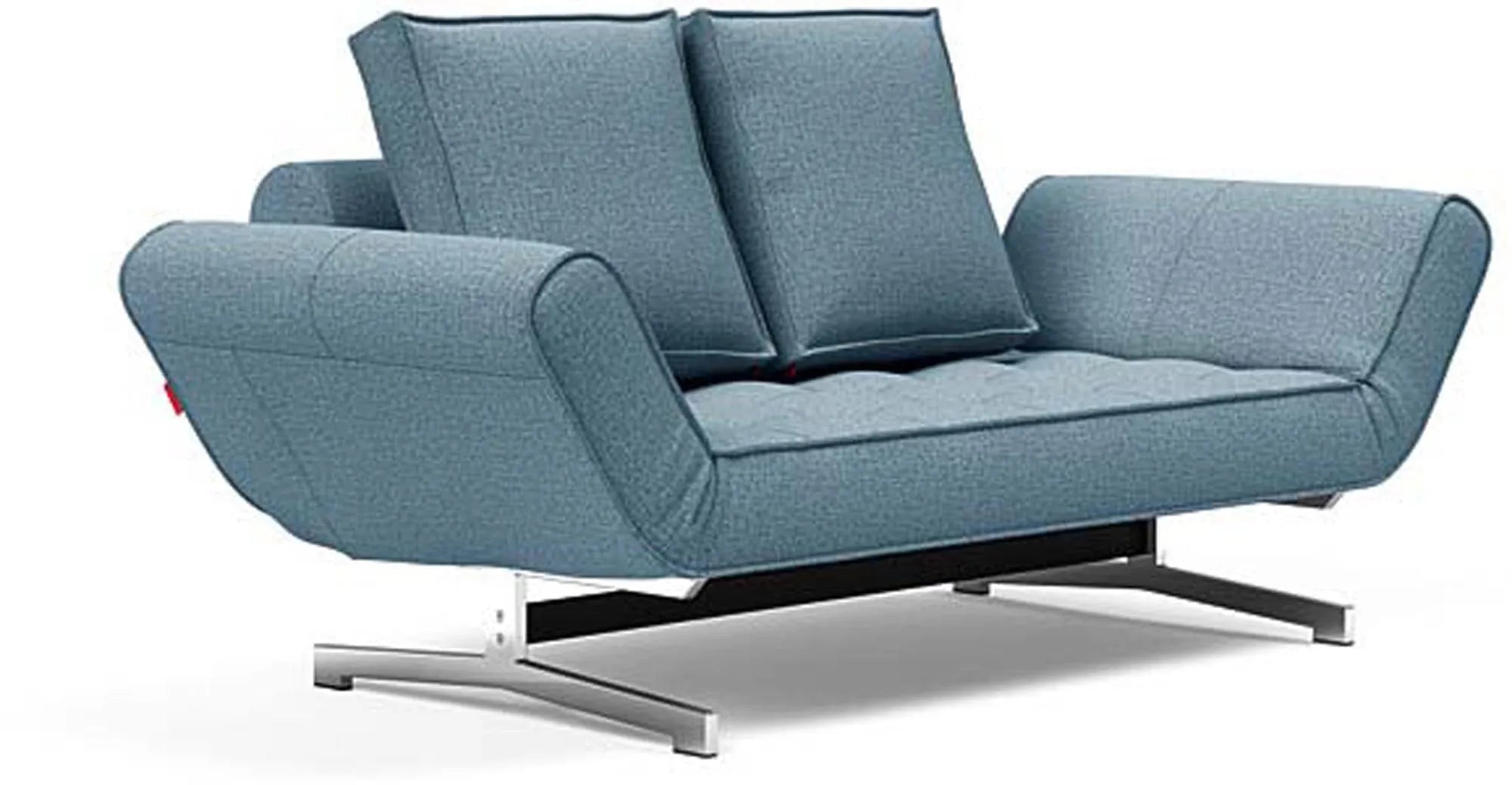 Ghia Klappsofa 200 Chrom: Komfort trifft auf modernes Design.