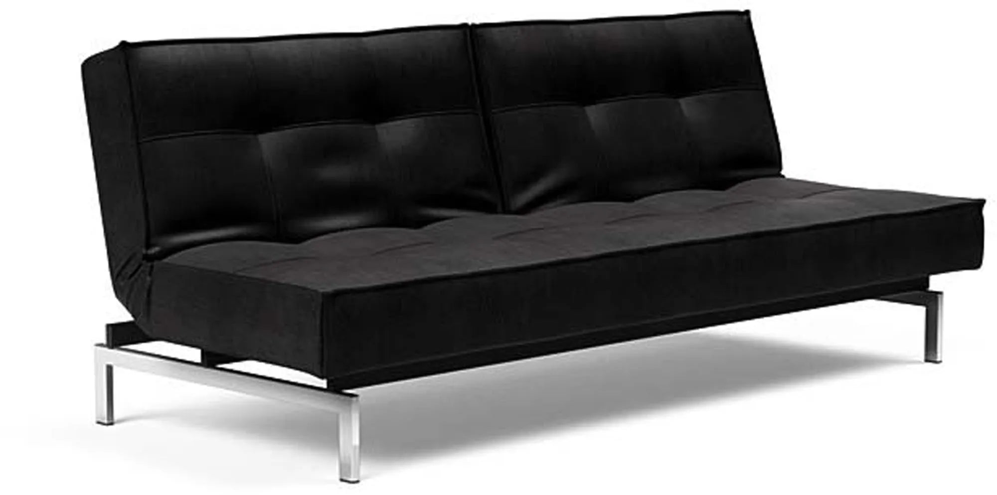 Splitback Sofabett 210 Chrom, Bettsofa, KAQTU Design