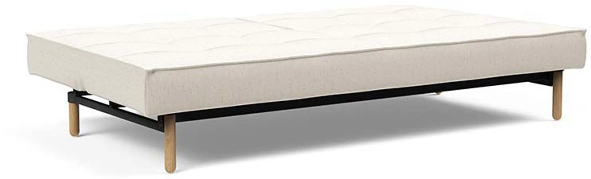 Splitback Sofabett 210 Stem: Vielseitigkeit und skandinavische Eleganz.