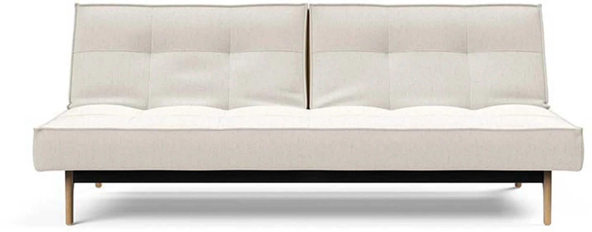 Splitback Sofabett 210 Eik: Modernes Design für flexibles Wohnen.