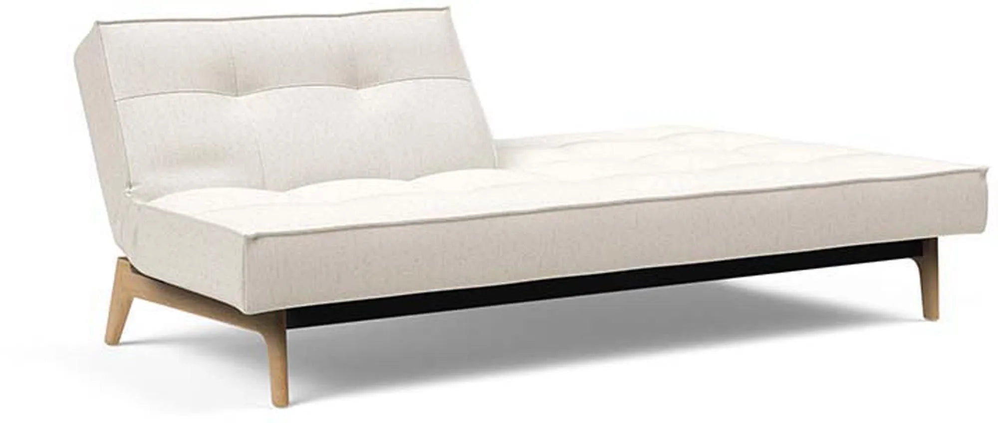 Splitback Sofabett 210 Eik: Modernes Design für flexibles Wohnen.