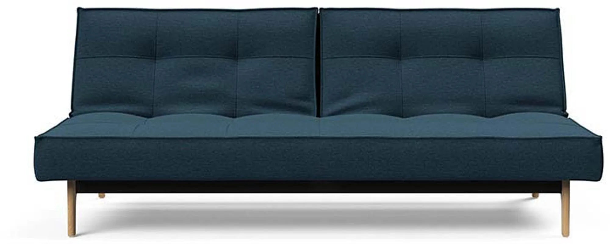 Elegantes Splitback Sofabett 210 Eik: Vielseitigkeit im modernen Stil.