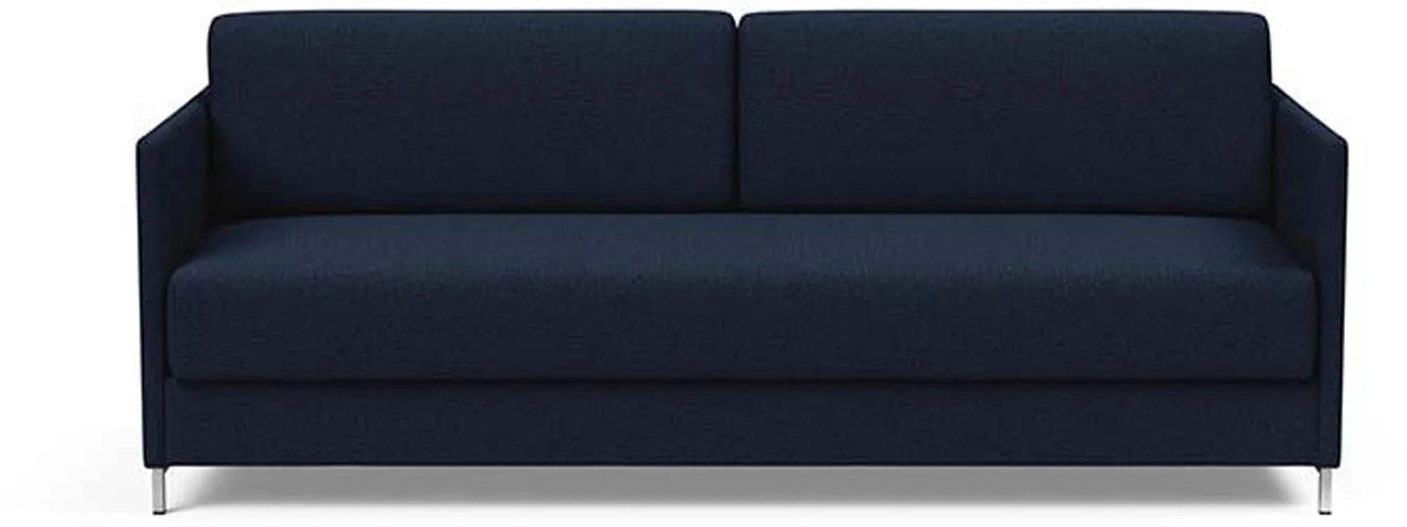 Das Nordham Bettsofa 200: Kompaktes Design, Edelstahlbeine, Taschenfederkomfort. Ideal für Sitzen und Schlafen in kleinen Räumen.