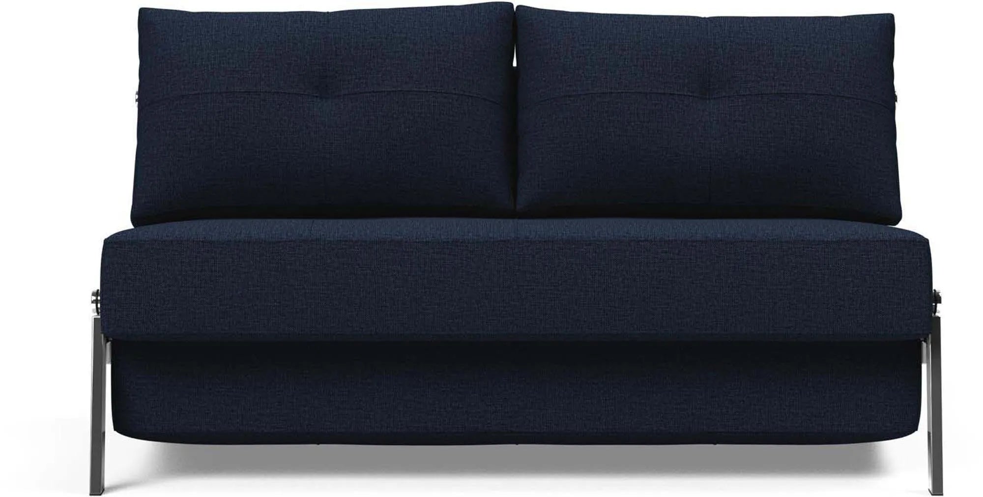 Das Cubed Klappsofa 140 von Innovation Living: stilvolles, kompaktes Design, das sich mühelos in ein komfortables Bett verwandelt.