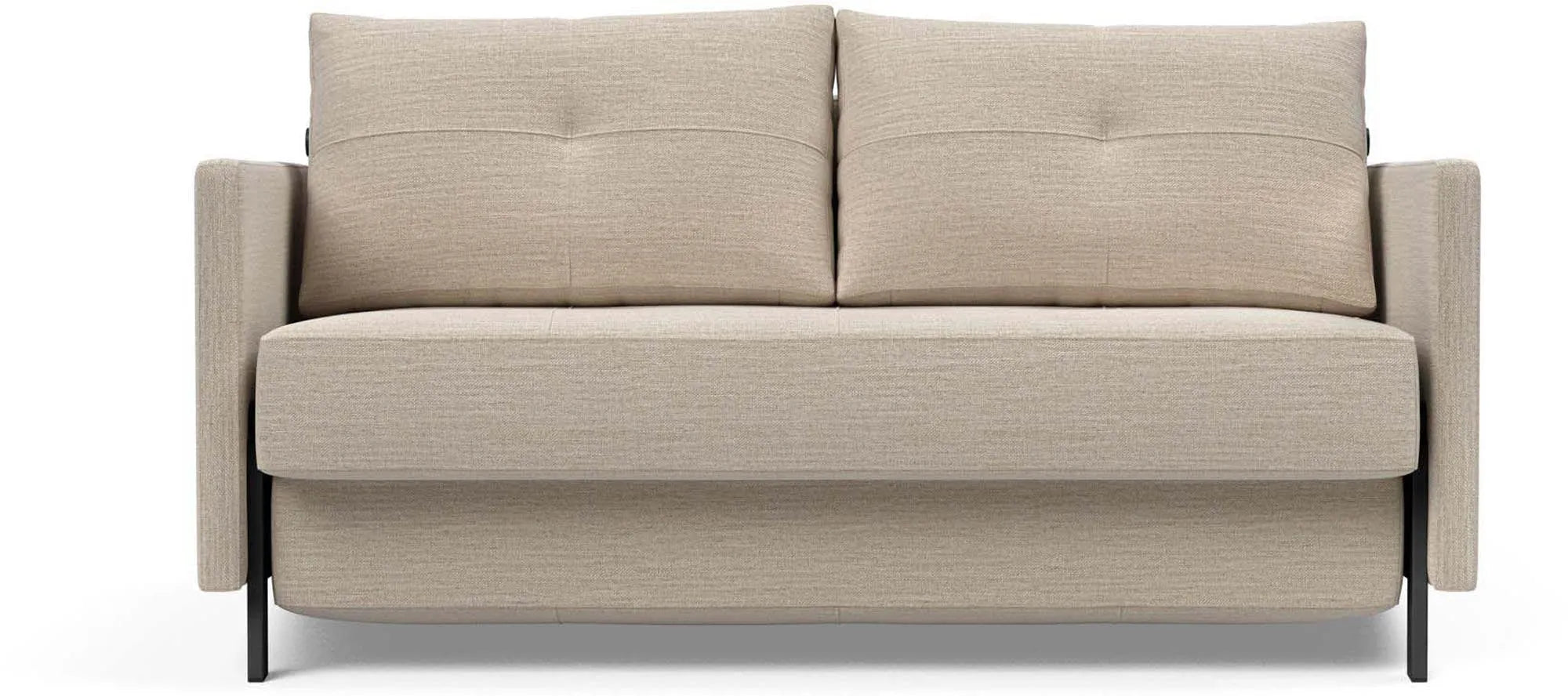 Cubed Klappsofa 140 mit Armlehnen - KAQTU Design