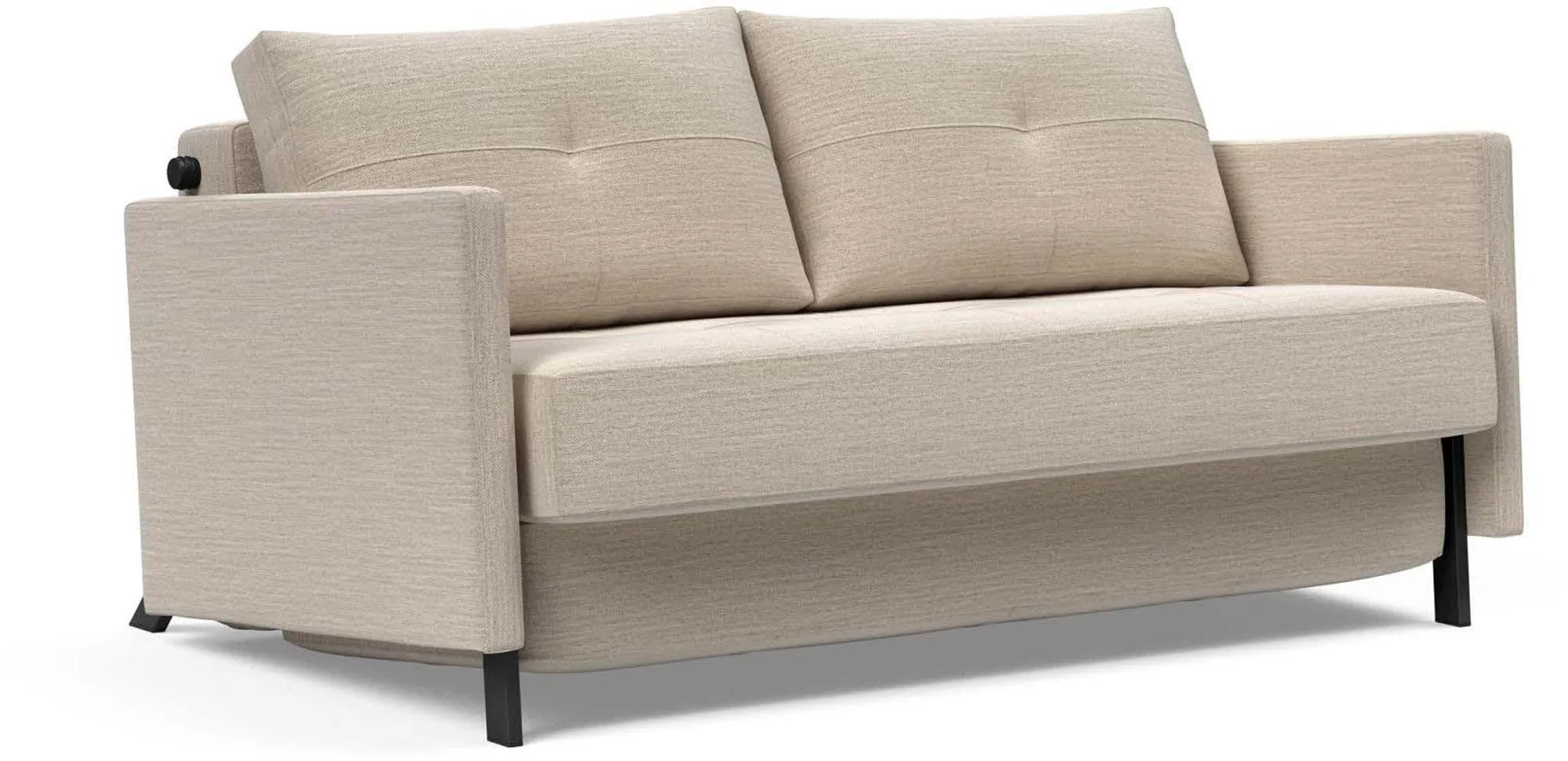 Cubed Klappsofa 140 mit Armlehnen - KAQTU Design