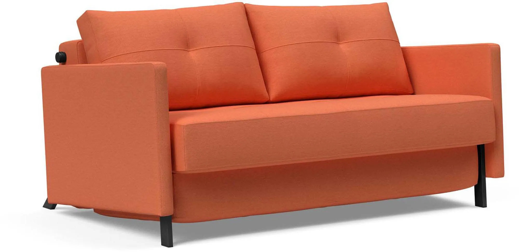 Cubed Klappsofa 140 mit Armlehnen - KAQTU Design