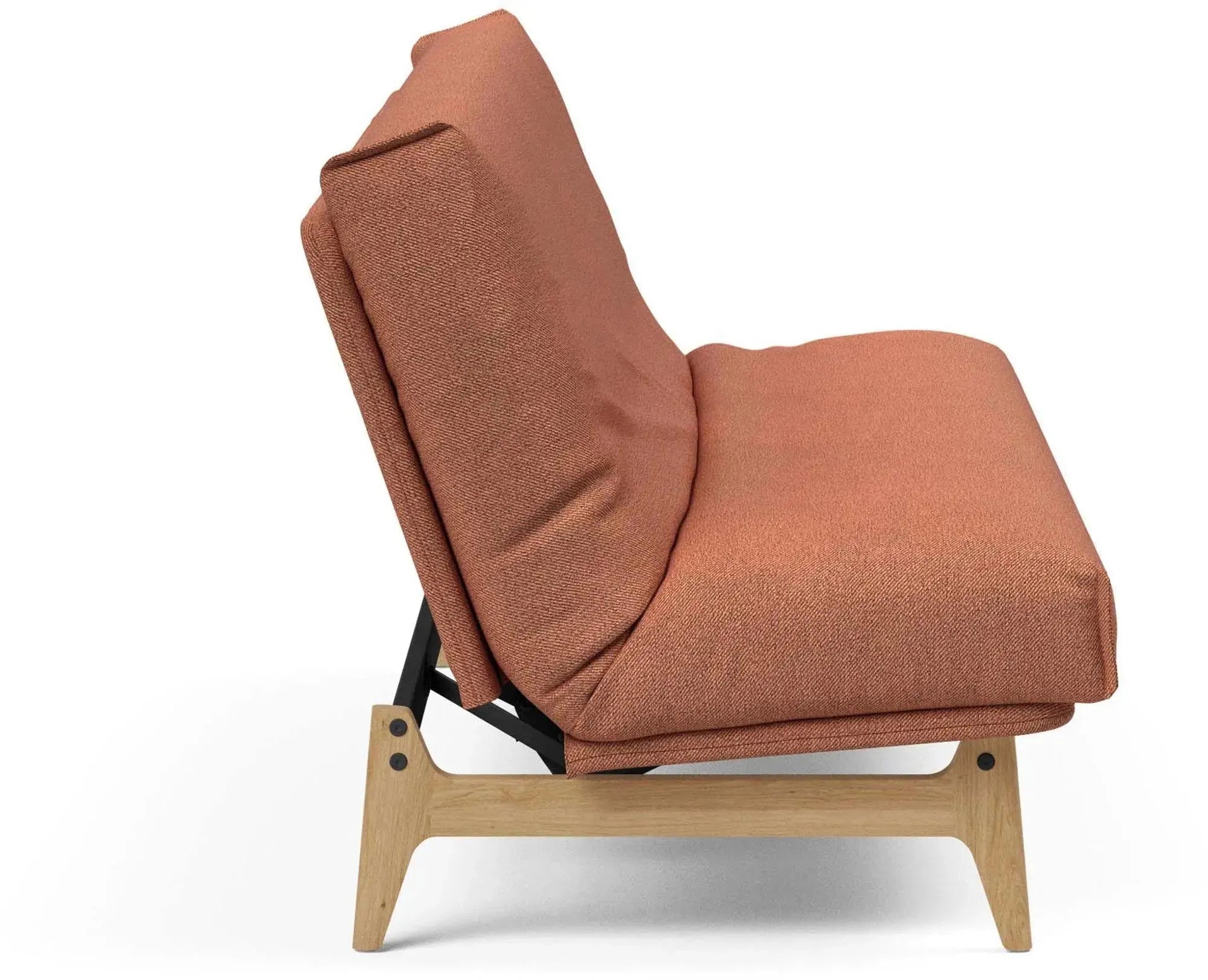 Aslak 120 Bettsofa Nordic Cover in Sand 300 präsentiert im Onlineshop von KAQTU Design AG. Bettsofa ist von Innovation Living