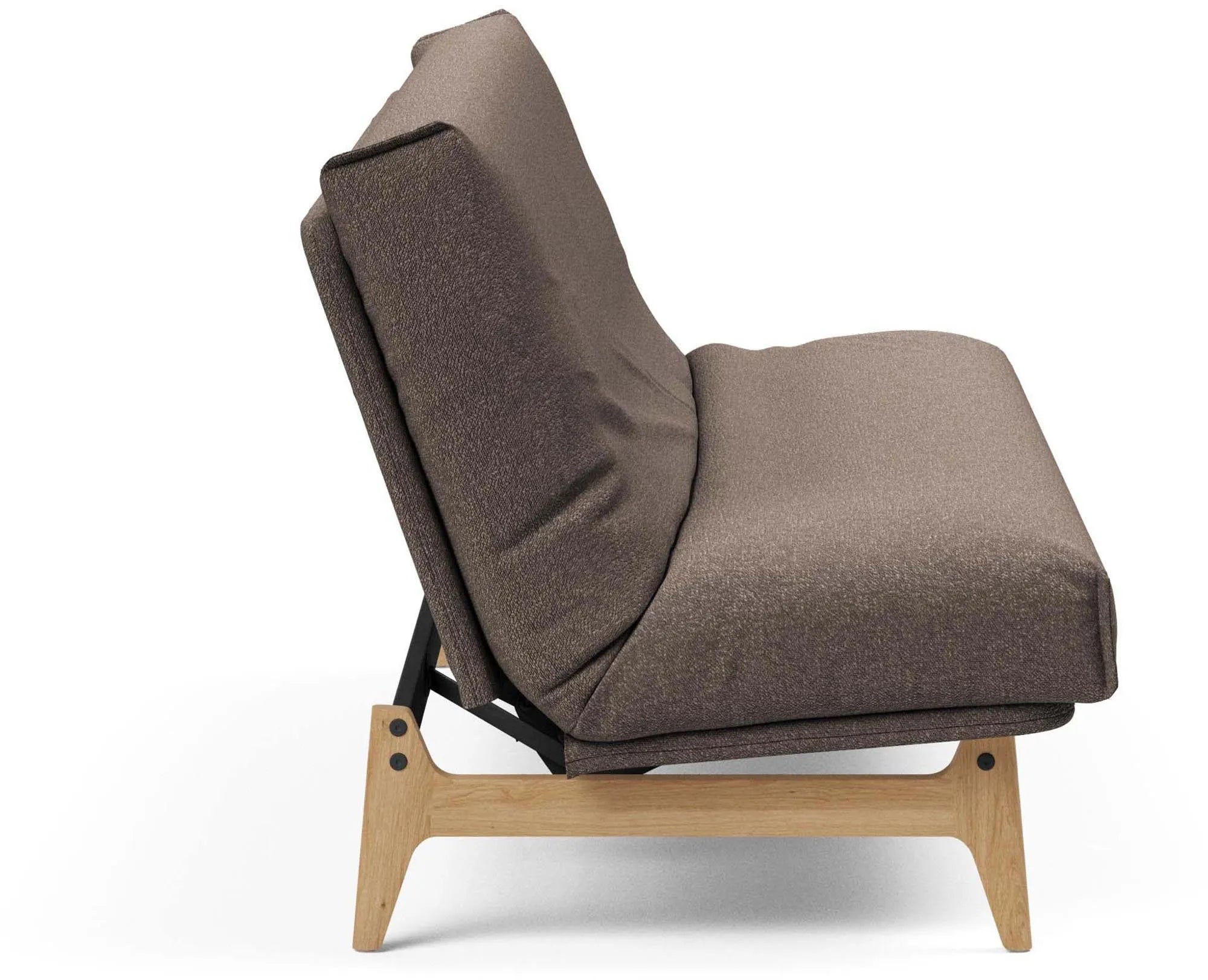 Aslak 120 Bettsofa Nordic Cover in Sand 300 präsentiert im Onlineshop von KAQTU Design AG. Bettsofa ist von Innovation Living