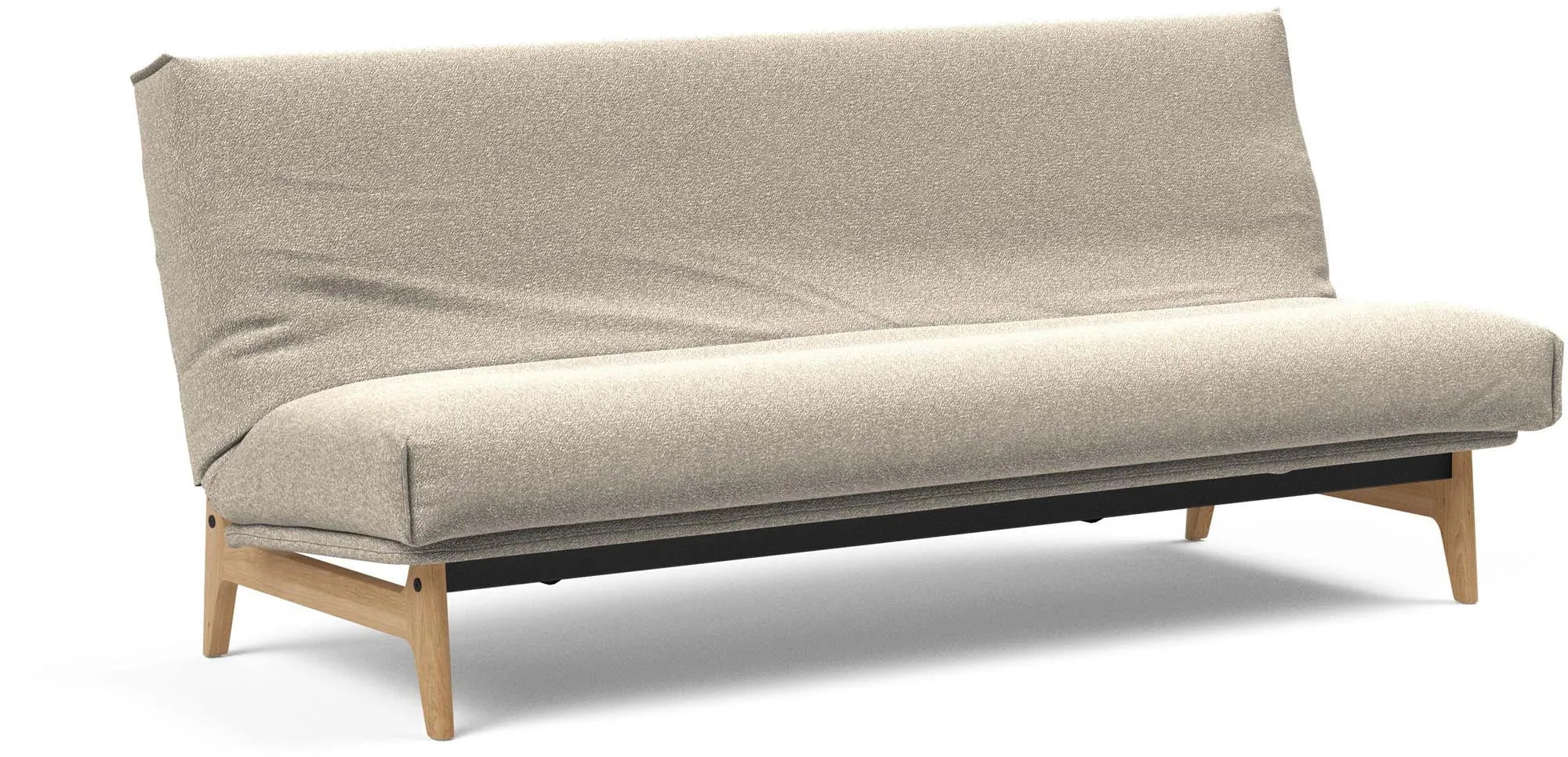 Aslak 120 Bettsofa Nordic Cover in Sand 300 präsentiert im Onlineshop von KAQTU Design AG. Bettsofa ist von Innovation Living