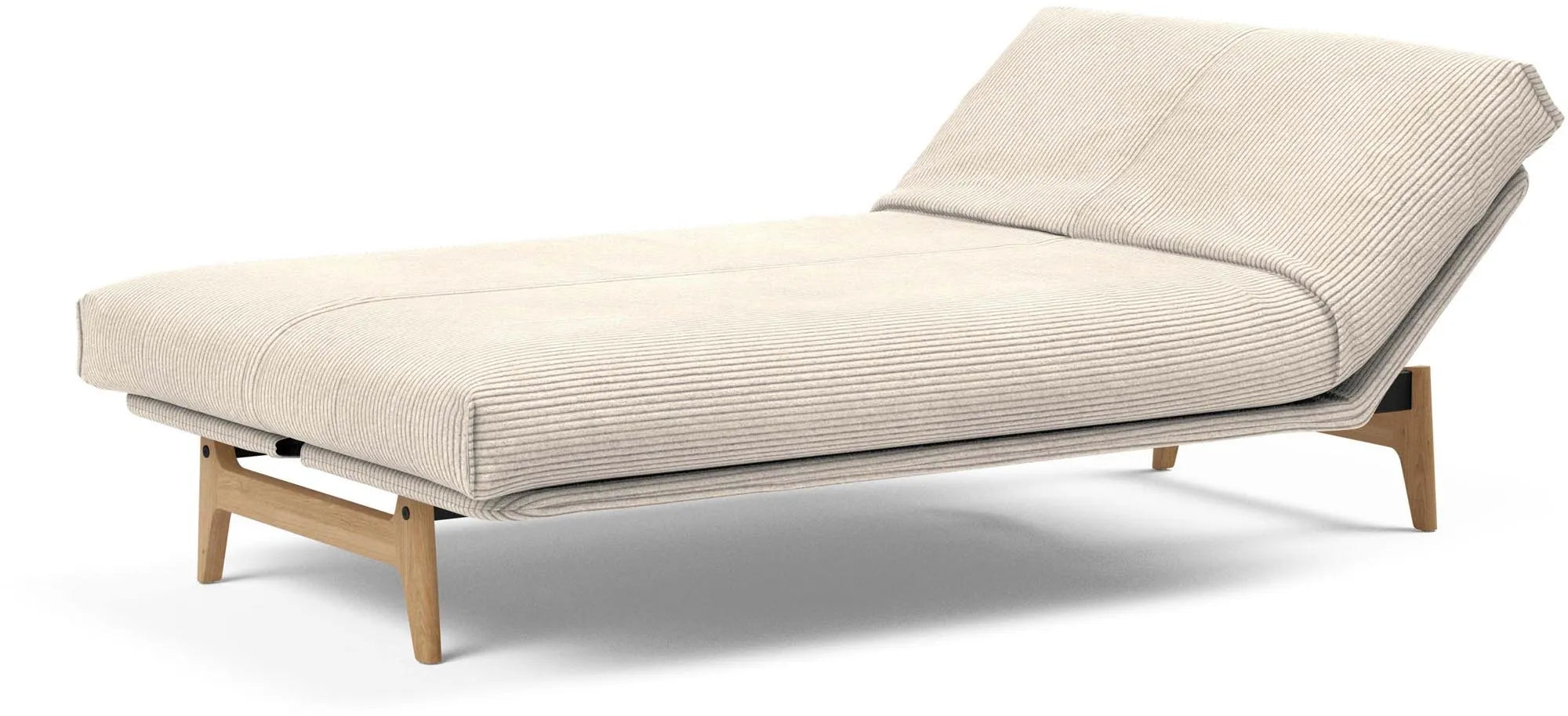 Aslak 120 Bettsofa Nordic Cover in Sand 300 präsentiert im Onlineshop von KAQTU Design AG. Bettsofa ist von Innovation Living