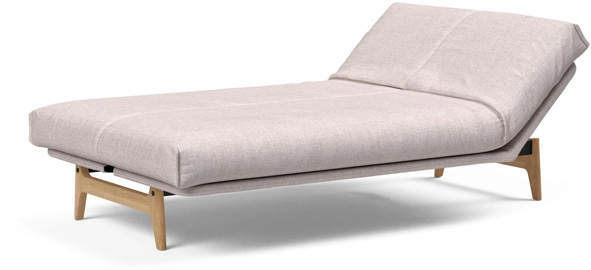 Aslak 120 Bettsofa Nordic Cover in Sand 300 präsentiert im Onlineshop von KAQTU Design AG. Bettsofa ist von Innovation Living