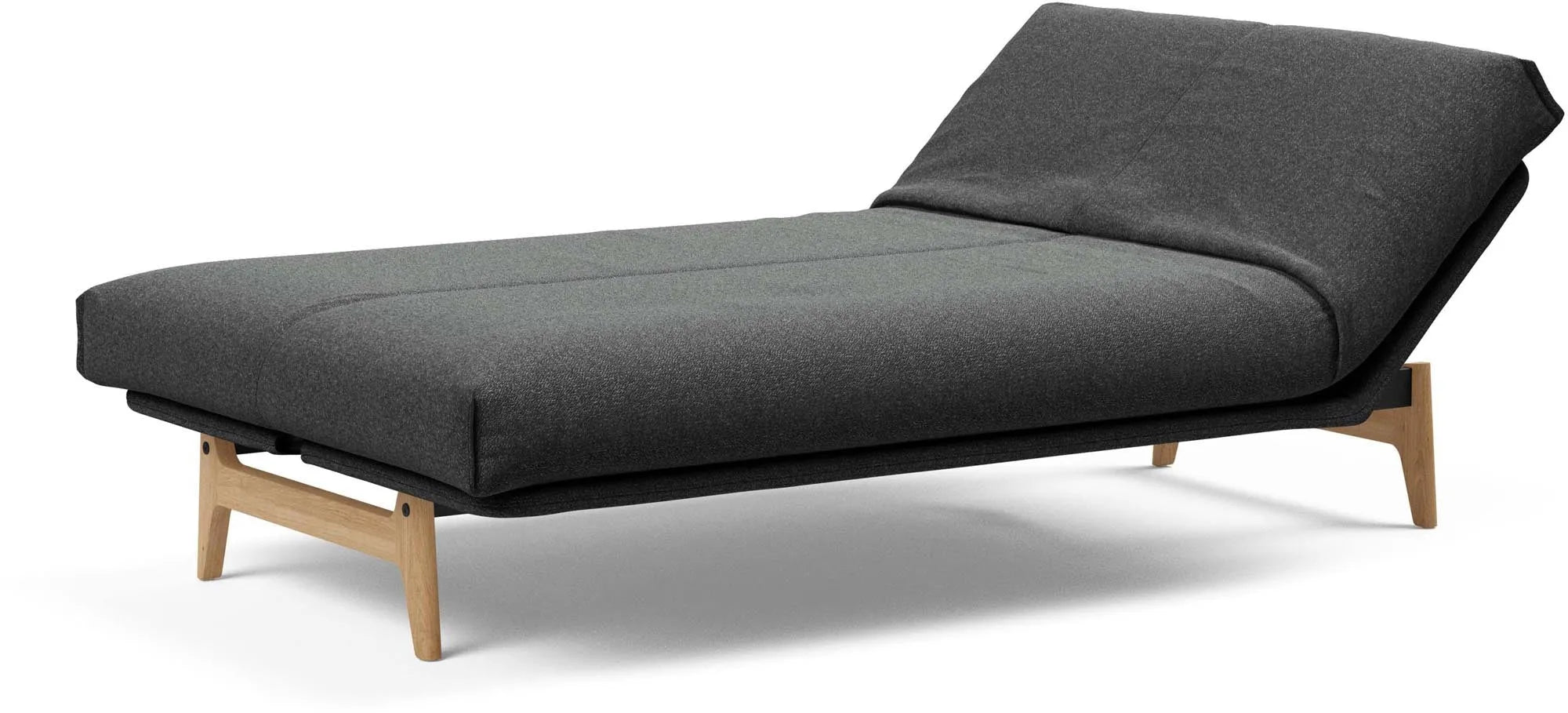 Aslak 120 Bettsofa Nordic Cover in Sand 300 präsentiert im Onlineshop von KAQTU Design AG. Bettsofa ist von Innovation Living