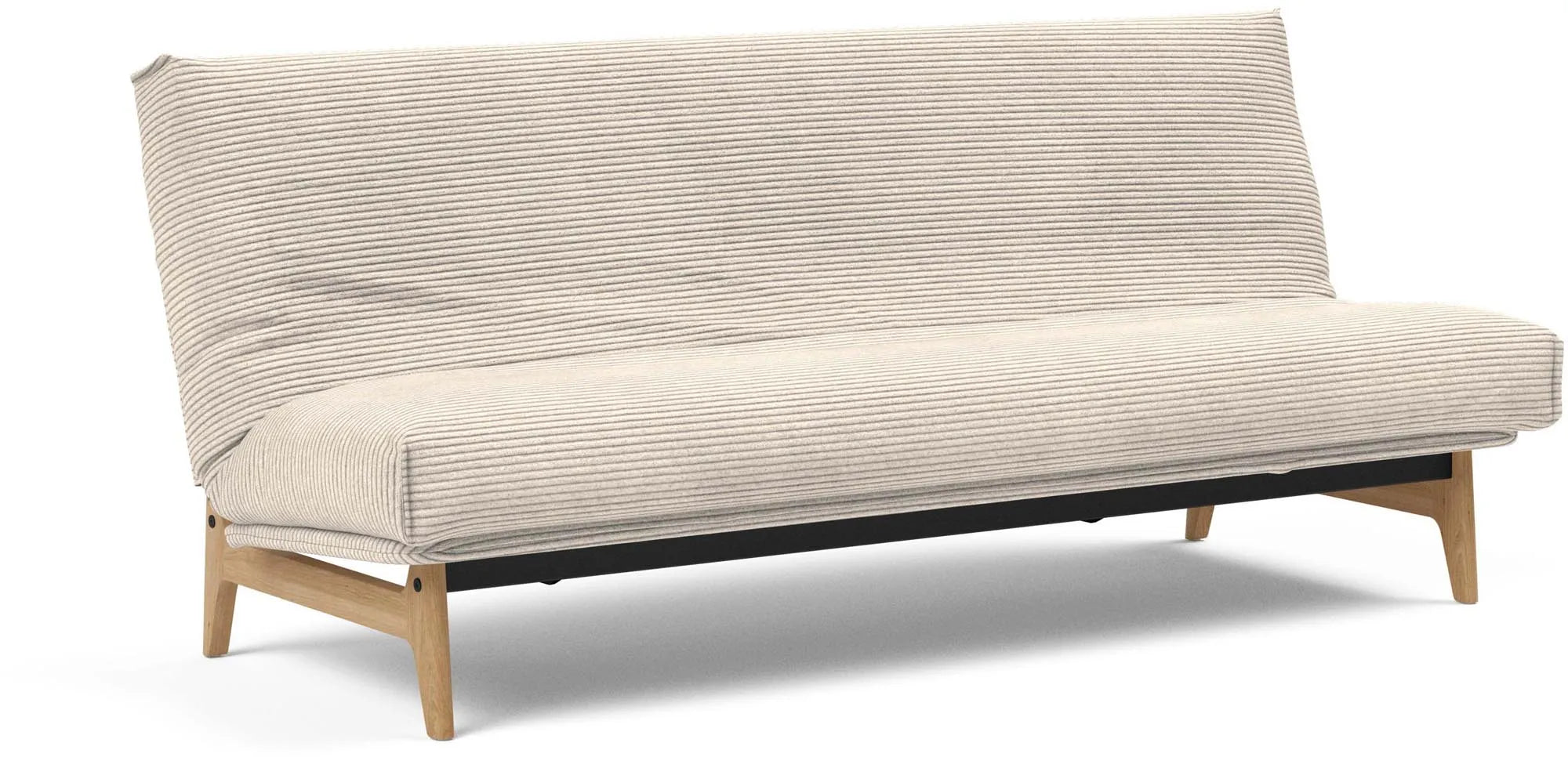 Aslak 120 Bettsofa Nordic Cover in Sand 300 präsentiert im Onlineshop von KAQTU Design AG. Bettsofa ist von Innovation Living