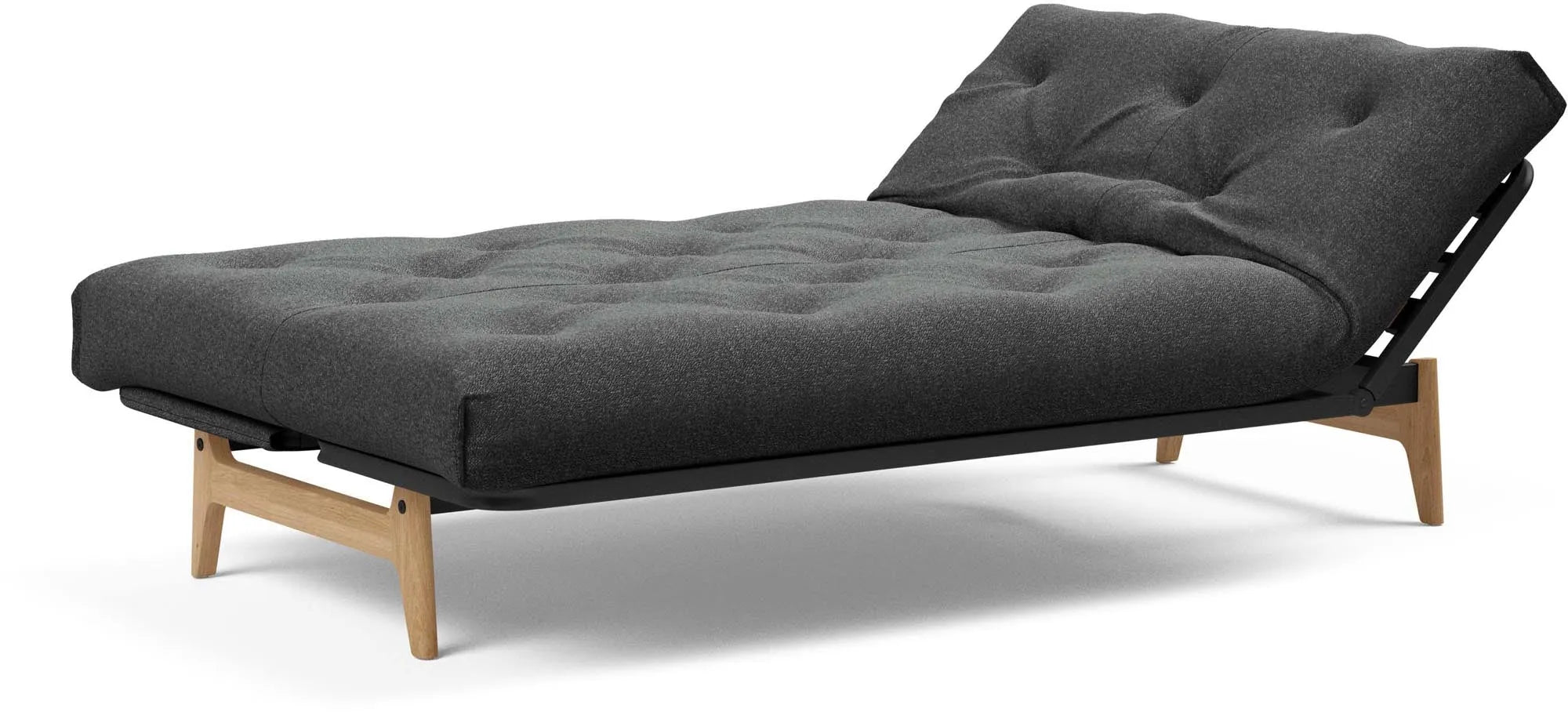 Aslak 120 Bettsofa Nordic in Sand 300 präsentiert im Onlineshop von KAQTU Design AG. Bettsofa ist von Innovation Living