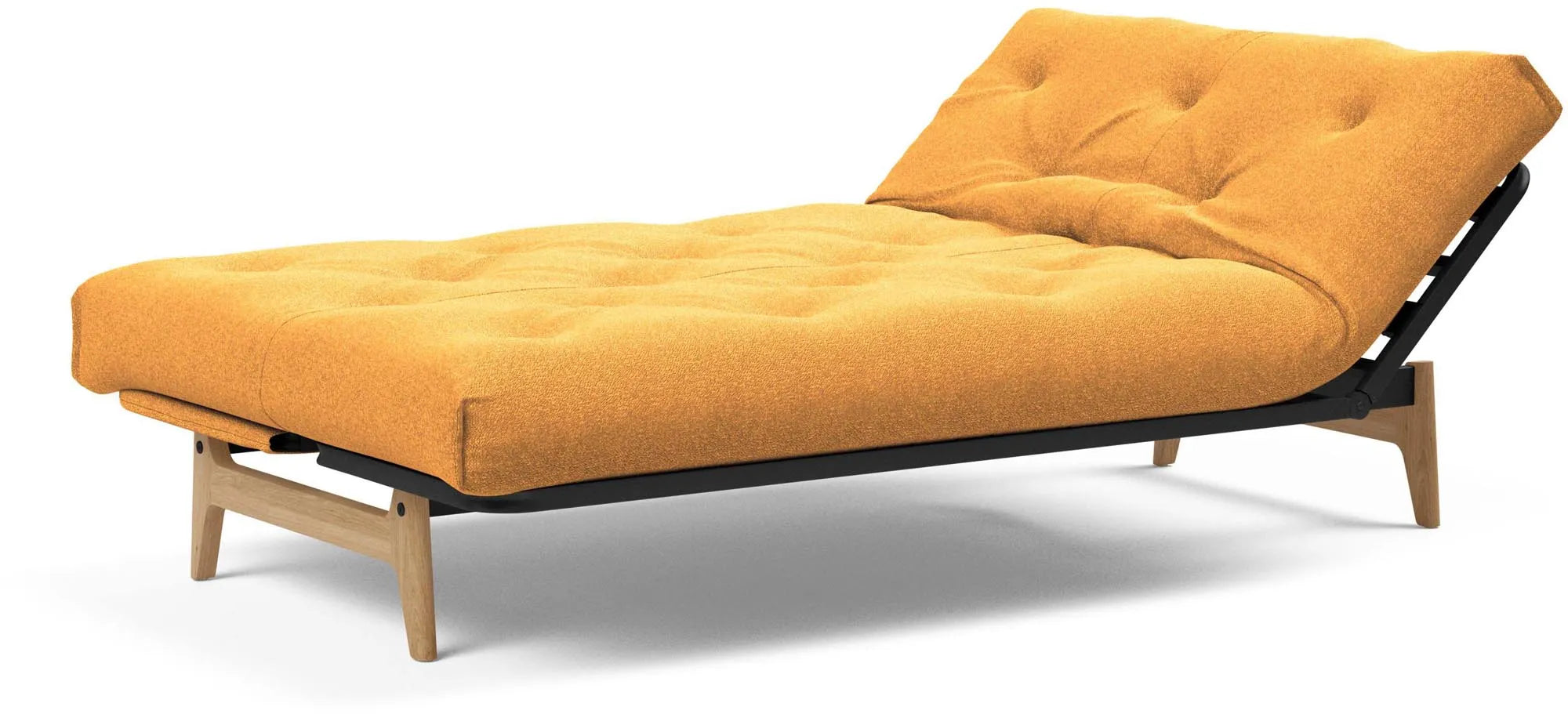 Aslak 120 Bettsofa Nordic in Sand 300 präsentiert im Onlineshop von KAQTU Design AG. Bettsofa ist von Innovation Living