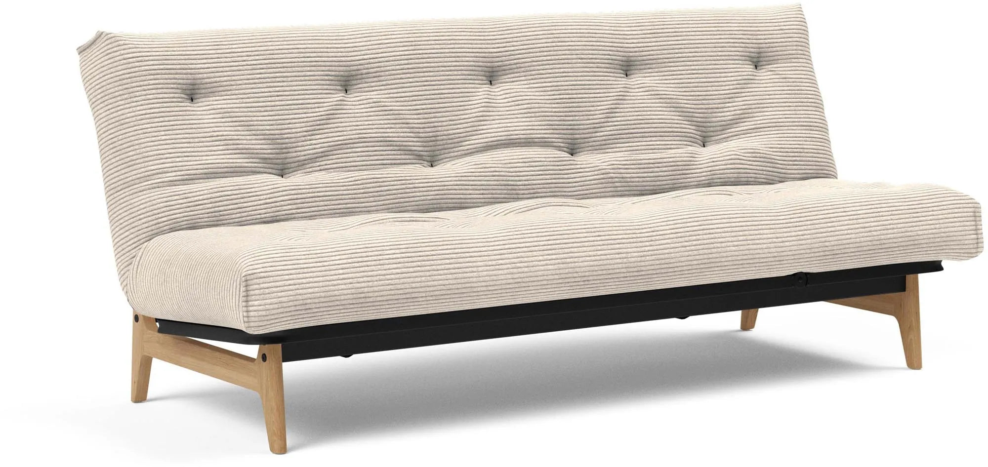 Aslak 120 Bettsofa Nordic in Sand 300 präsentiert im Onlineshop von KAQTU Design AG. Bettsofa ist von Innovation Living