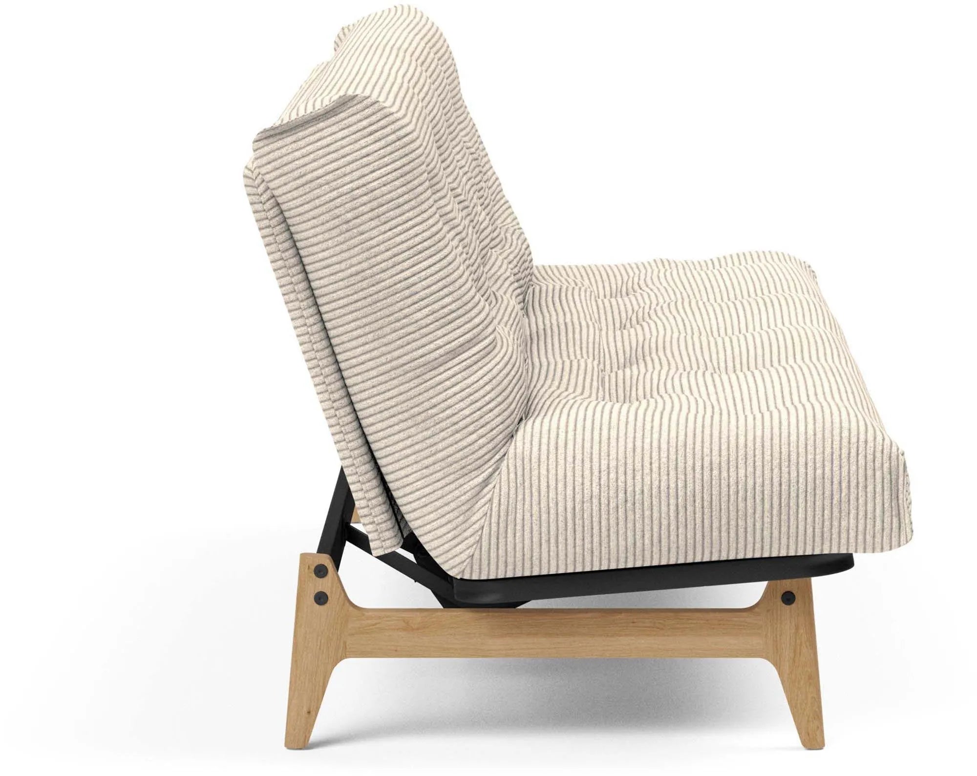 Aslak 120 Bettsofa Nordic in Sand 300 präsentiert im Onlineshop von KAQTU Design AG. Bettsofa ist von Innovation Living