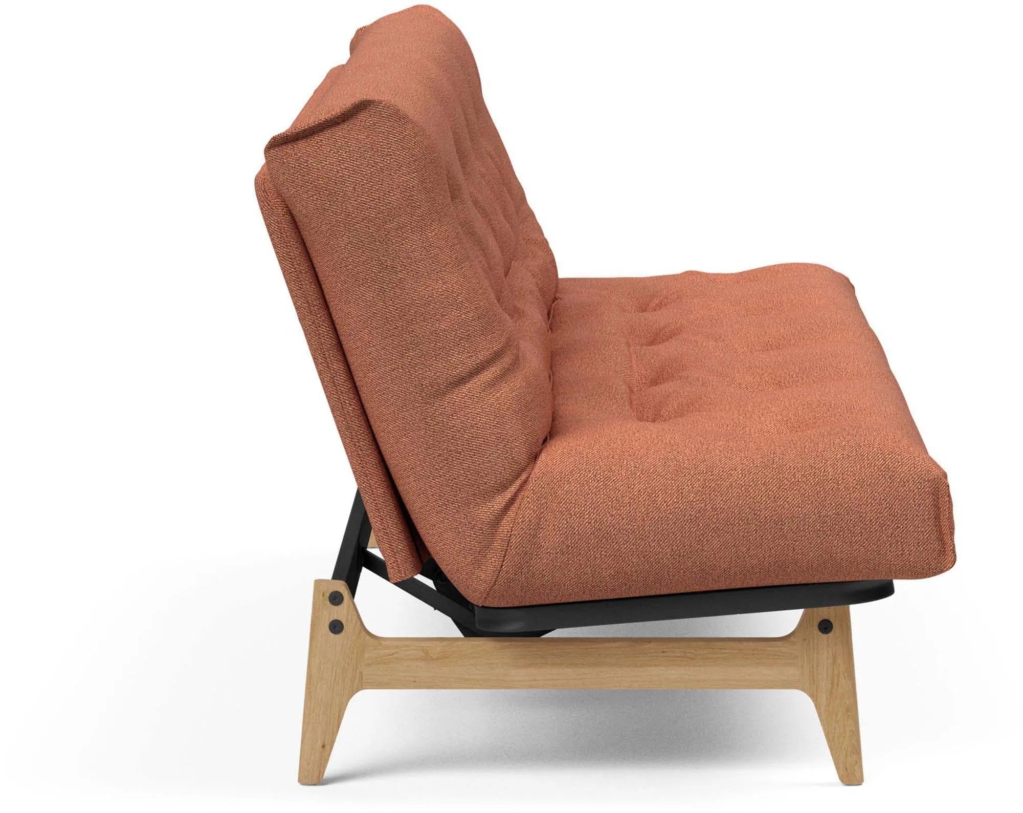 Aslak 120 Bettsofa Nordic in Sand 300 präsentiert im Onlineshop von KAQTU Design AG. Bettsofa ist von Innovation Living