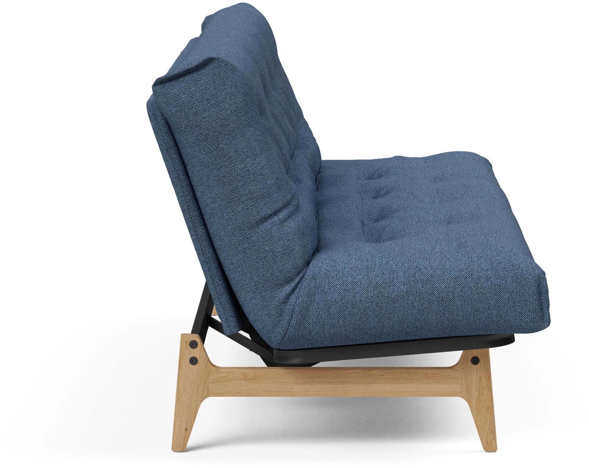 Aslak 120 Bettsofa Nordic in Sand 300 präsentiert im Onlineshop von KAQTU Design AG. Bettsofa ist von Innovation Living