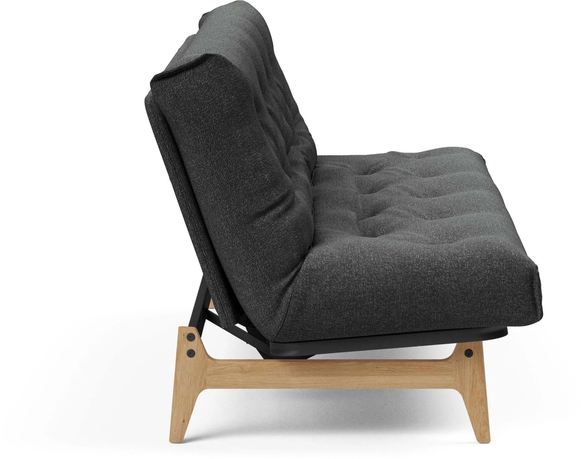 Aslak 120 Bettsofa Nordic in Sand 300 präsentiert im Onlineshop von KAQTU Design AG. Bettsofa ist von Innovation Living