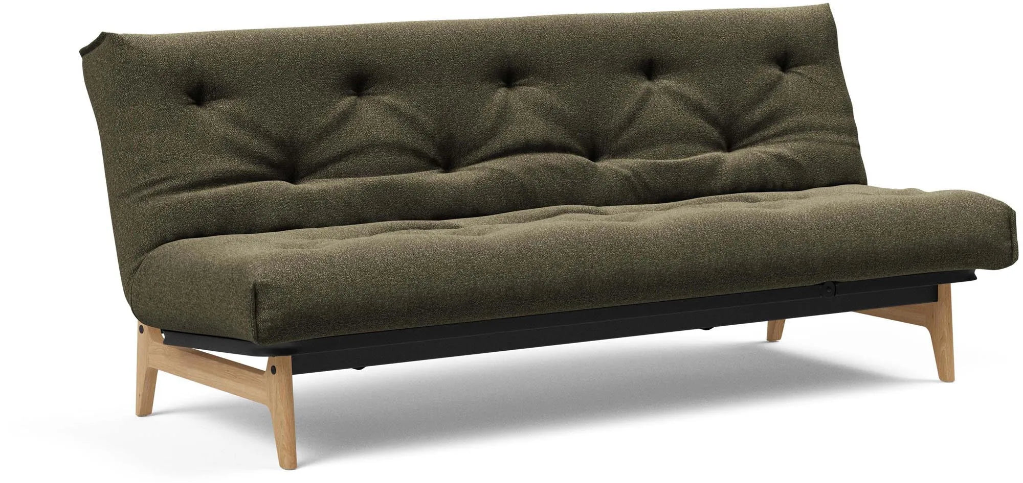 Aslak 120 Bettsofa Nordic in Sand 300 präsentiert im Onlineshop von KAQTU Design AG. Bettsofa ist von Innovation Living