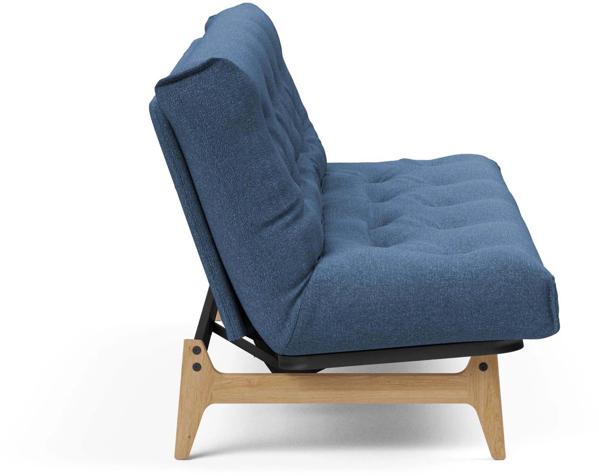 Aslak 120 Bettsofa Nordic in Sand 300 präsentiert im Onlineshop von KAQTU Design AG. Bettsofa ist von Innovation Living