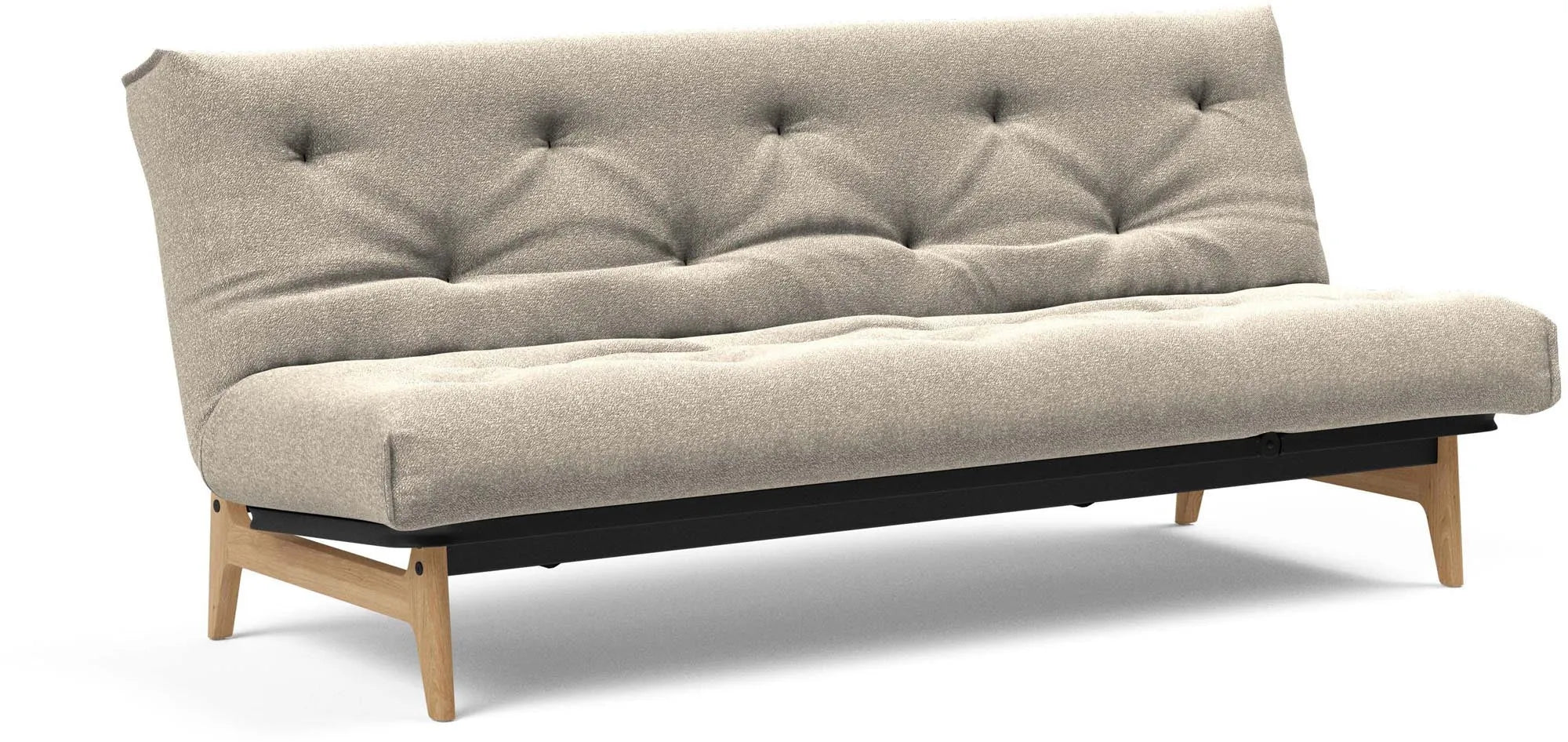 Aslak 120 Bettsofa Nordic in Sand 300 präsentiert im Onlineshop von KAQTU Design AG. Bettsofa ist von Innovation Living