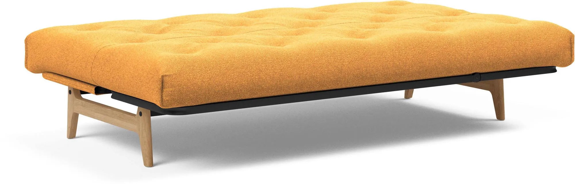 Aslak 120 Bettsofa Nordic in Sand 300 präsentiert im Onlineshop von KAQTU Design AG. Bettsofa ist von Innovation Living